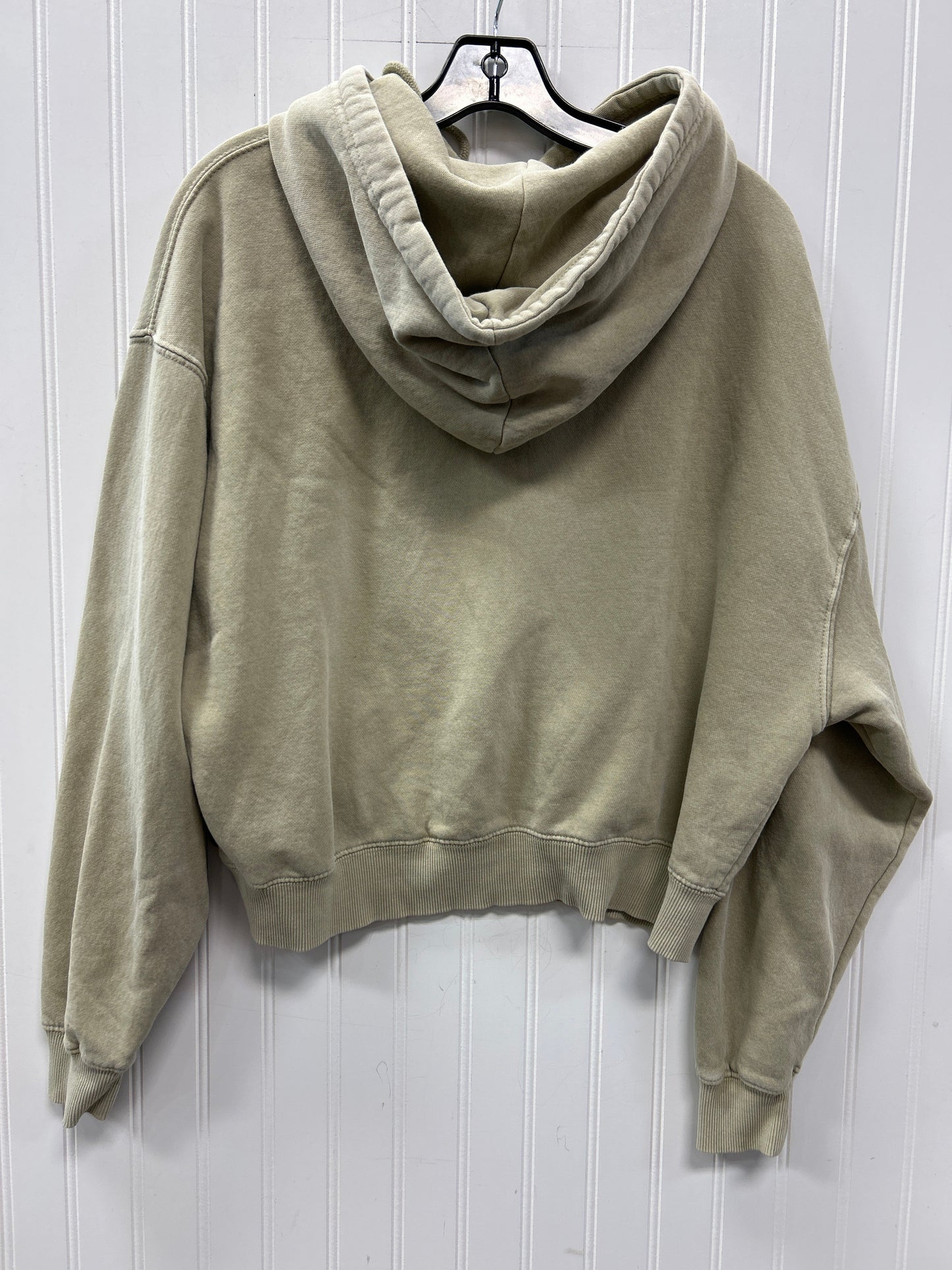 Sweatshirt Hoodie By Forever 21 In Taupe, Size:M