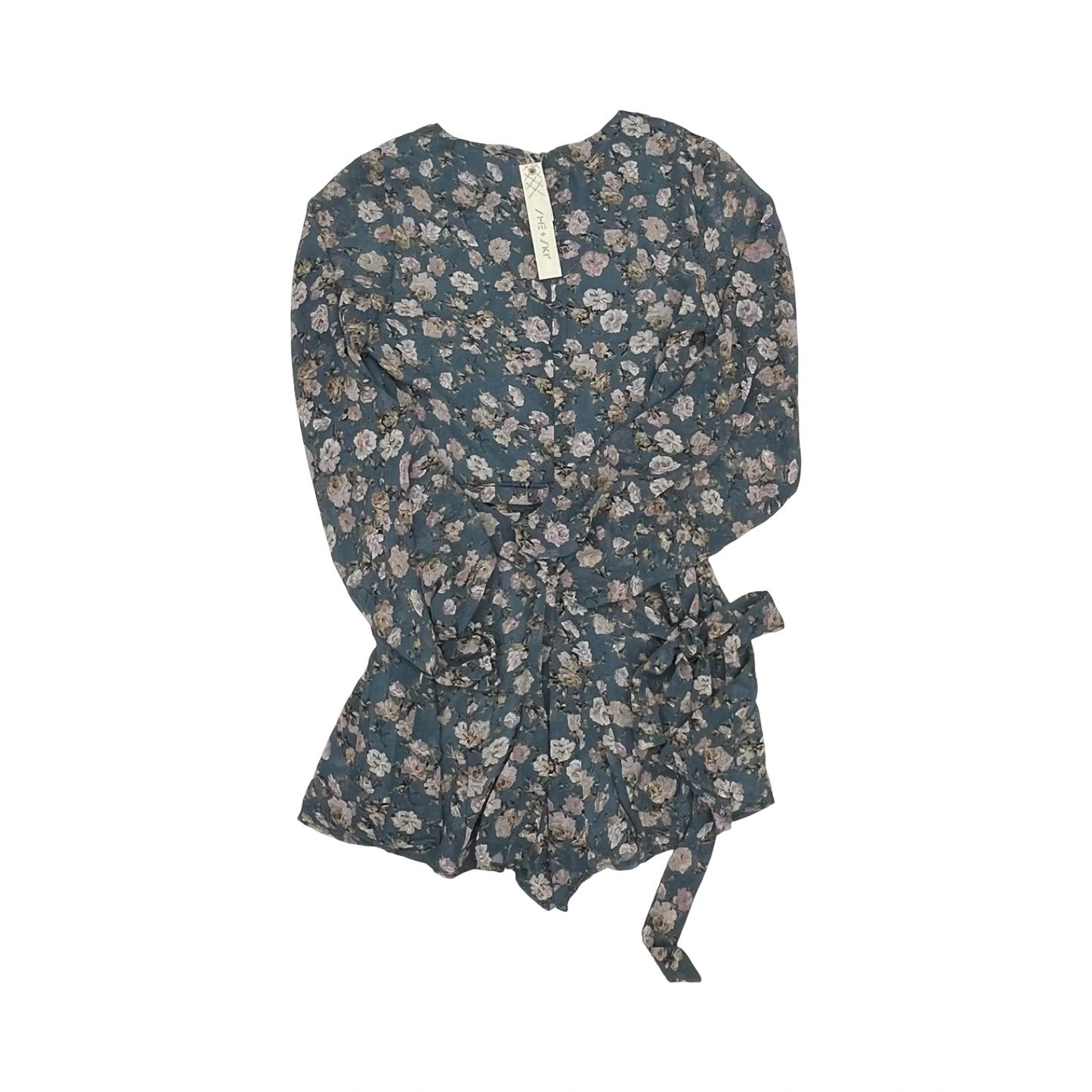 Romper By She + Sky In Floral Print, Size:S