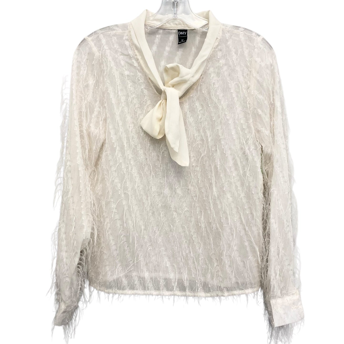 Top Ls By Dazy In Cream, Size:M