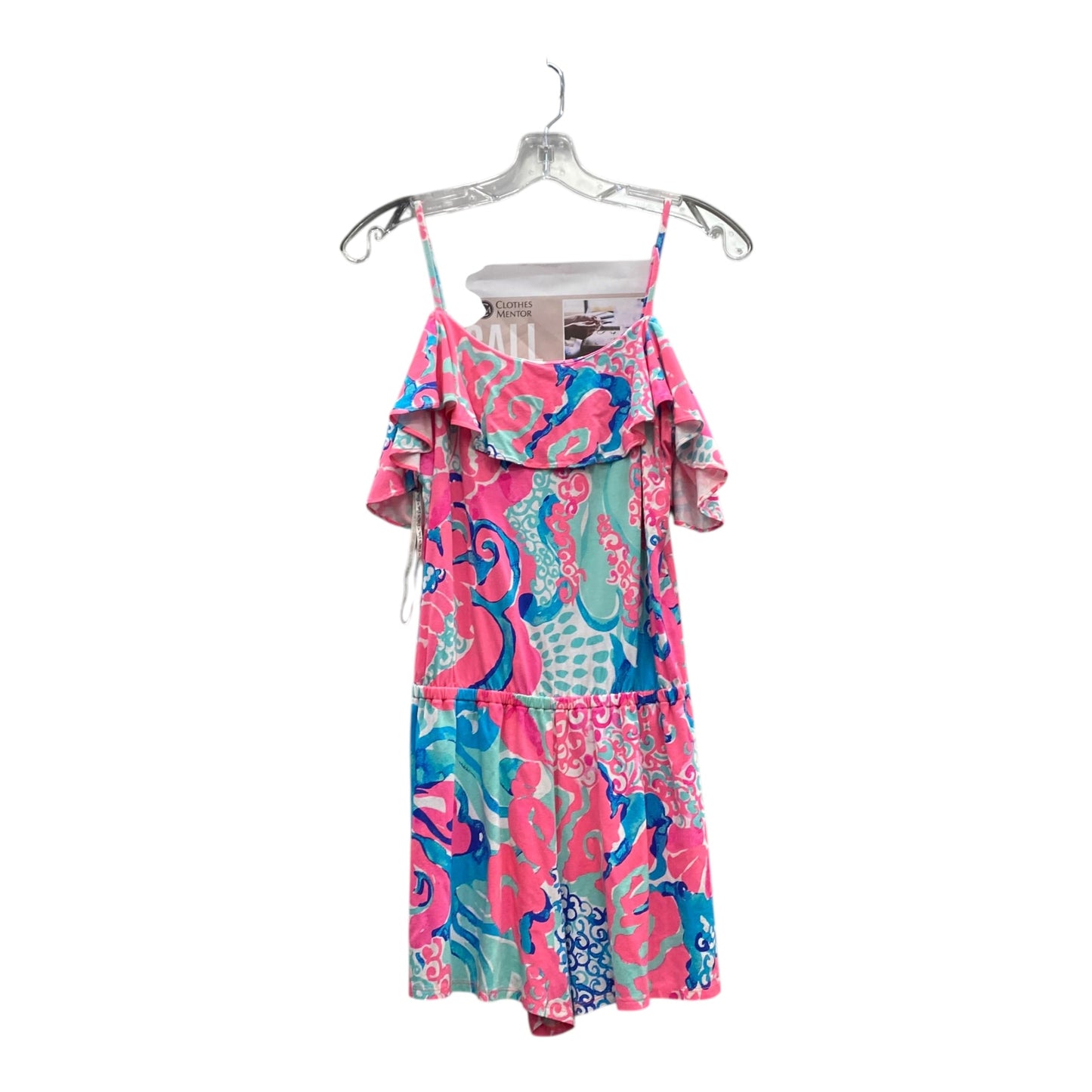 Romper Designer By Lilly Pulitzer In Pink, Size:S