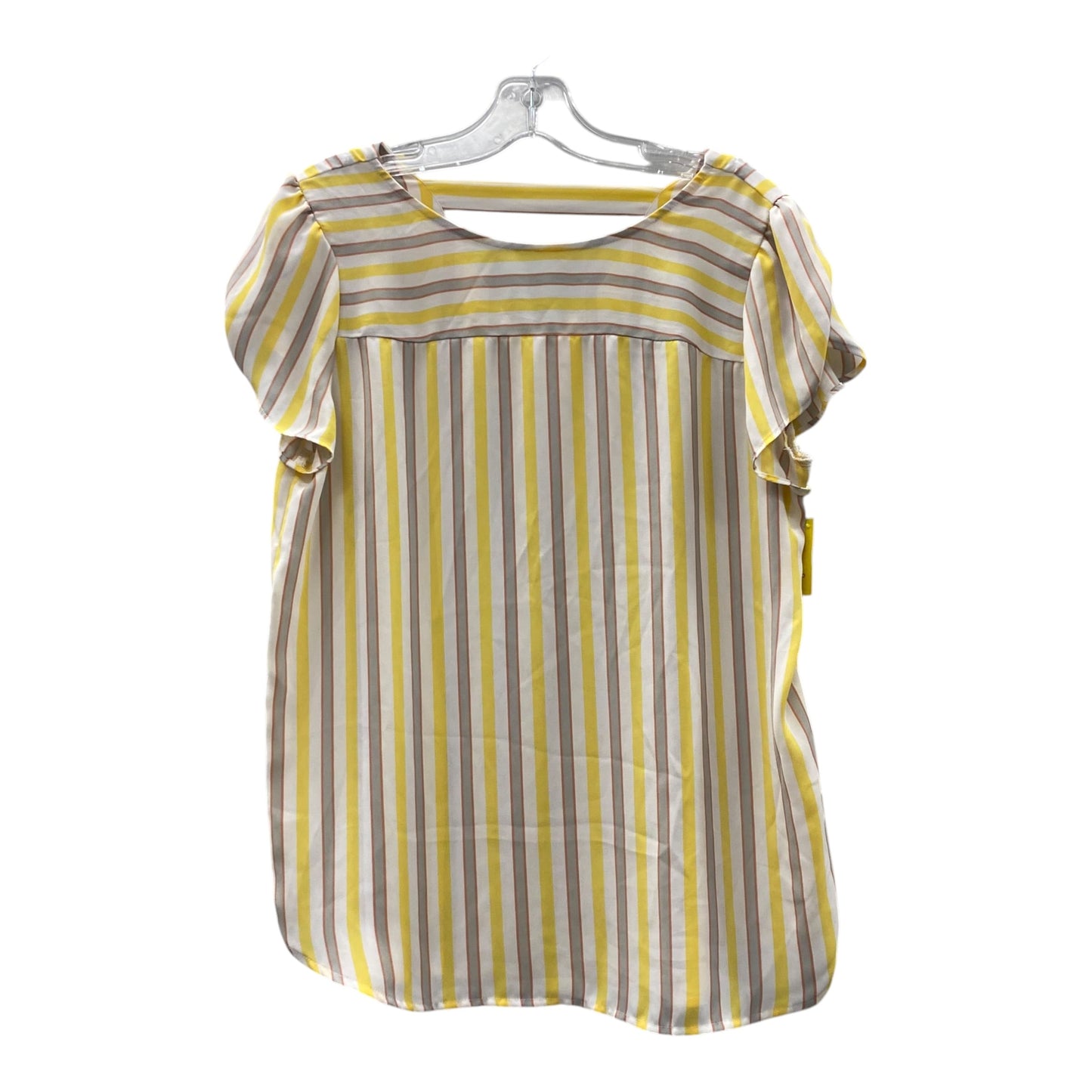 Top Ss By Loft In Yellow, Size:S