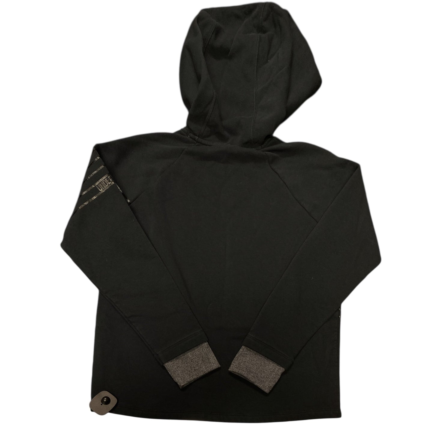 Athletic Sweatshirt Hoodie By Under Armour In Black, Size:S