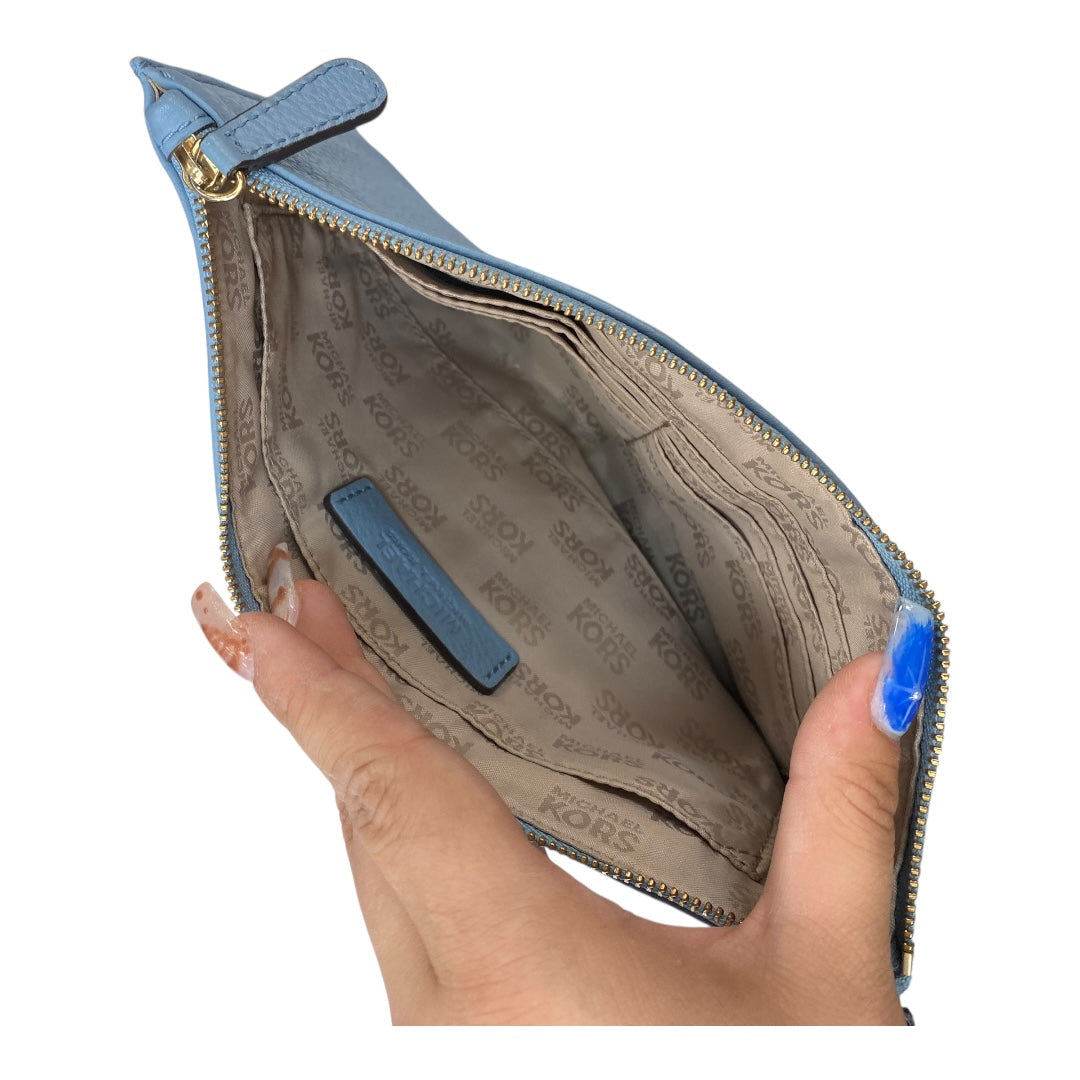 Wristlet Designer By Michael Kors In Blue, Size:Medium