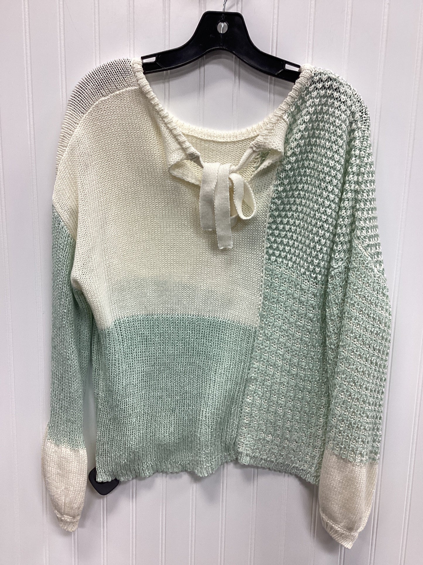 Top Ls By Blu Pepper In Blue & White, Size:S