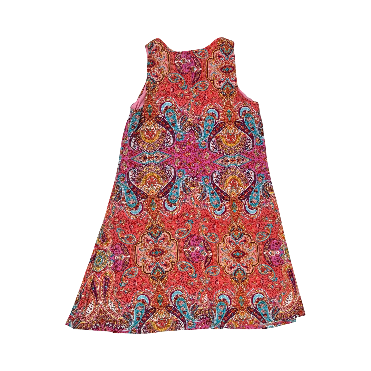 Dress Party Short By Anne Klein In Pink & Purple, Size:8