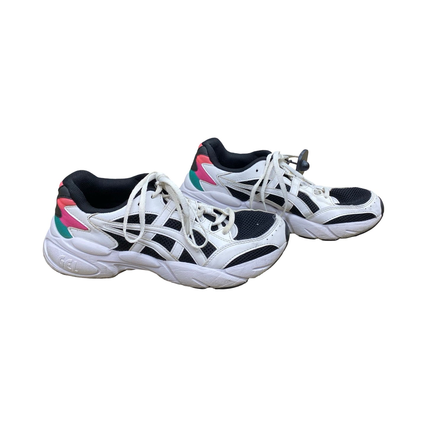 Shoes Athletic By Asics In Black & White, Size:9