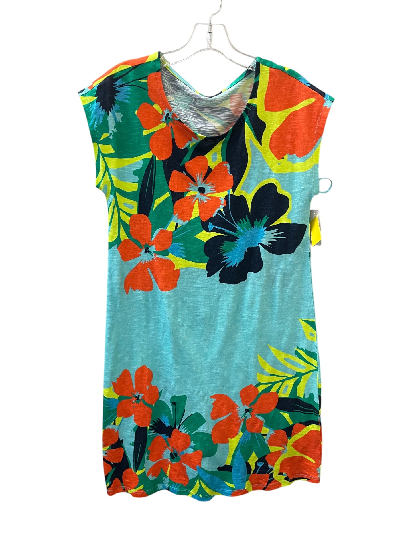 Dress Casual Short By Soft Surroundings In Orange & Yellow, Size:Xs