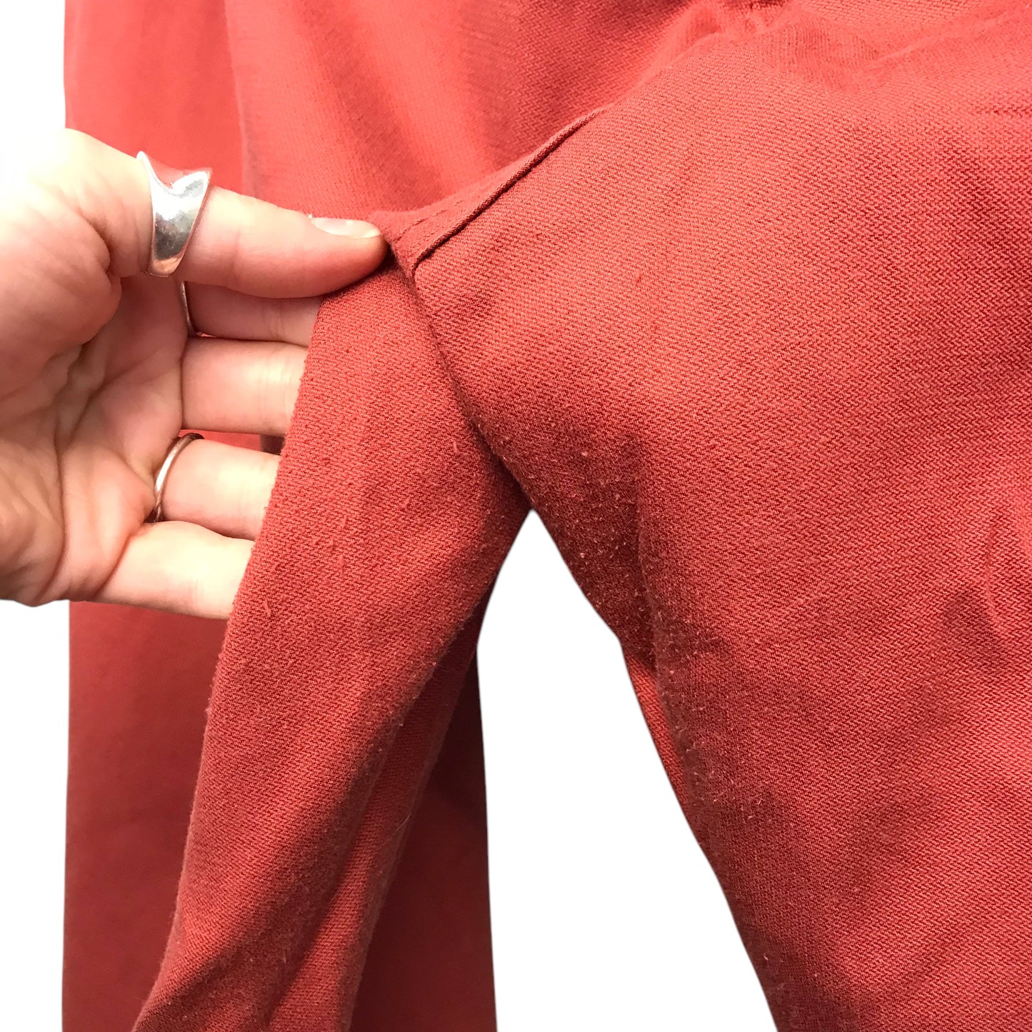 Pants Cropped By Liverpool In Orange, Size:16