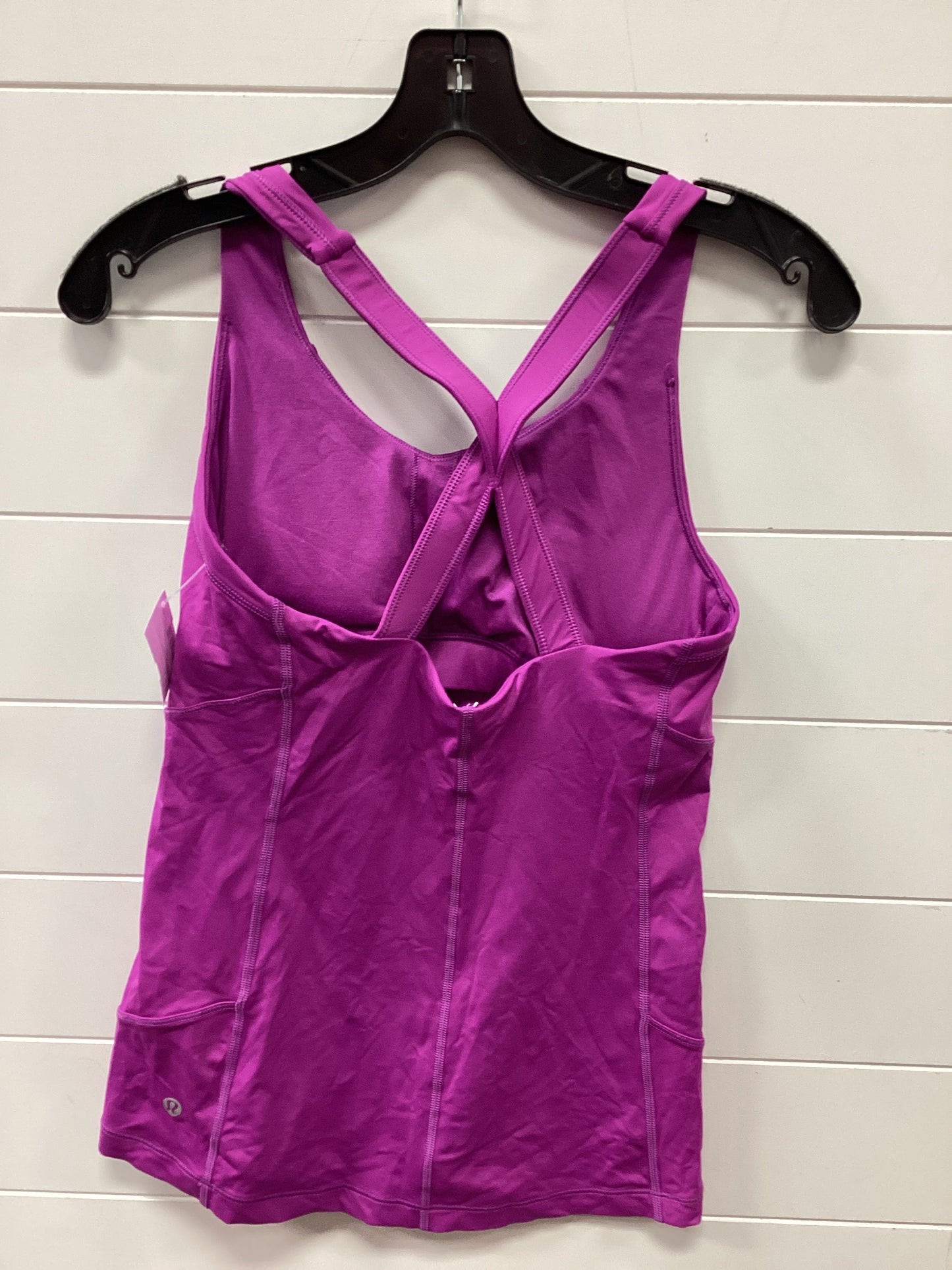 Athletic Tank Top By Lululemon In Purple, Size:S