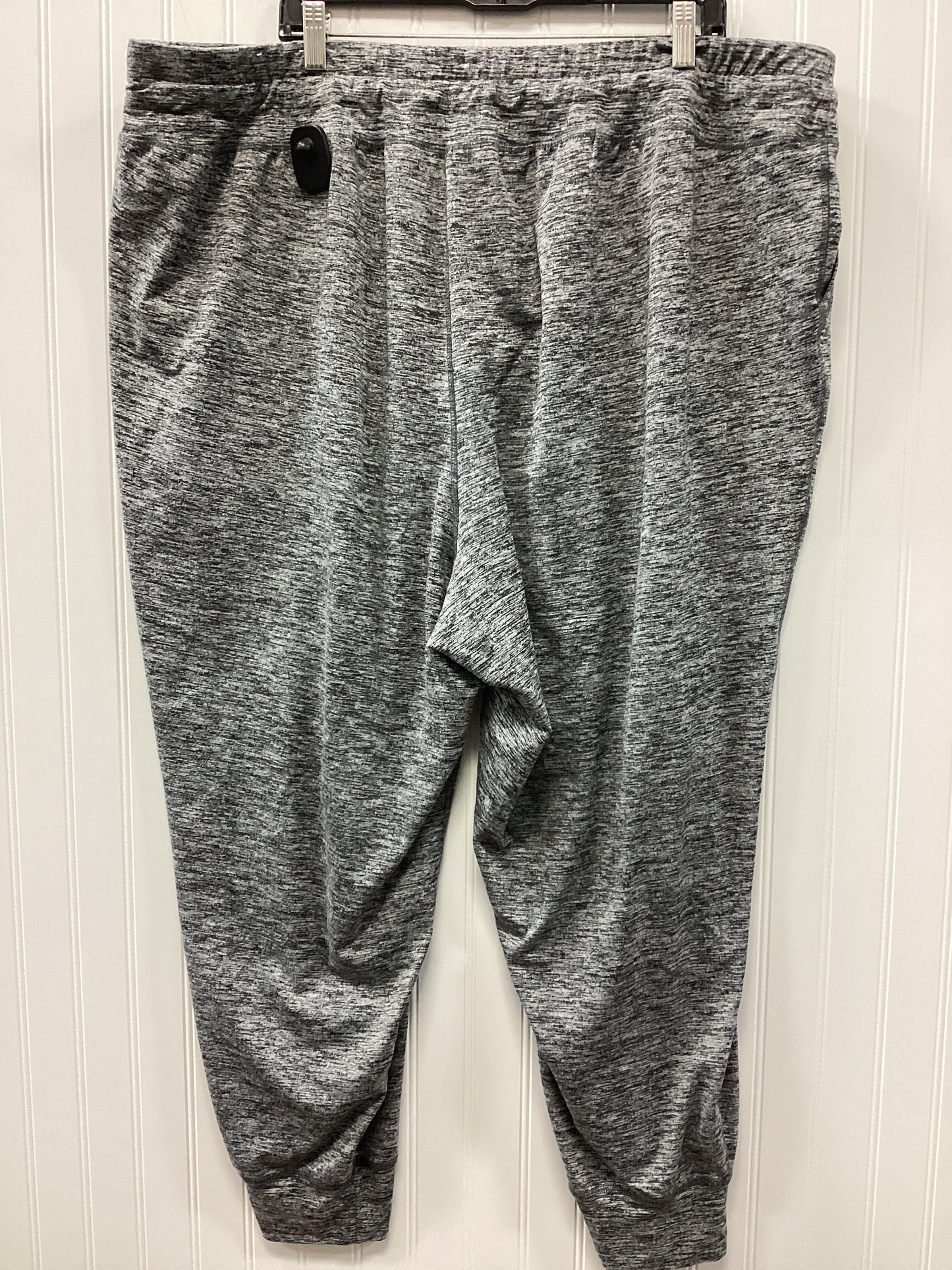 Athletic Pants By Livi Active In Grey, Size:4X