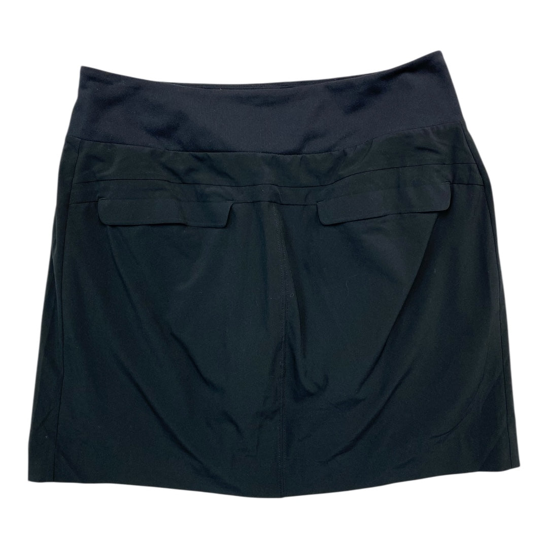 Athletic Skort By Athleta In Black, Size:8
