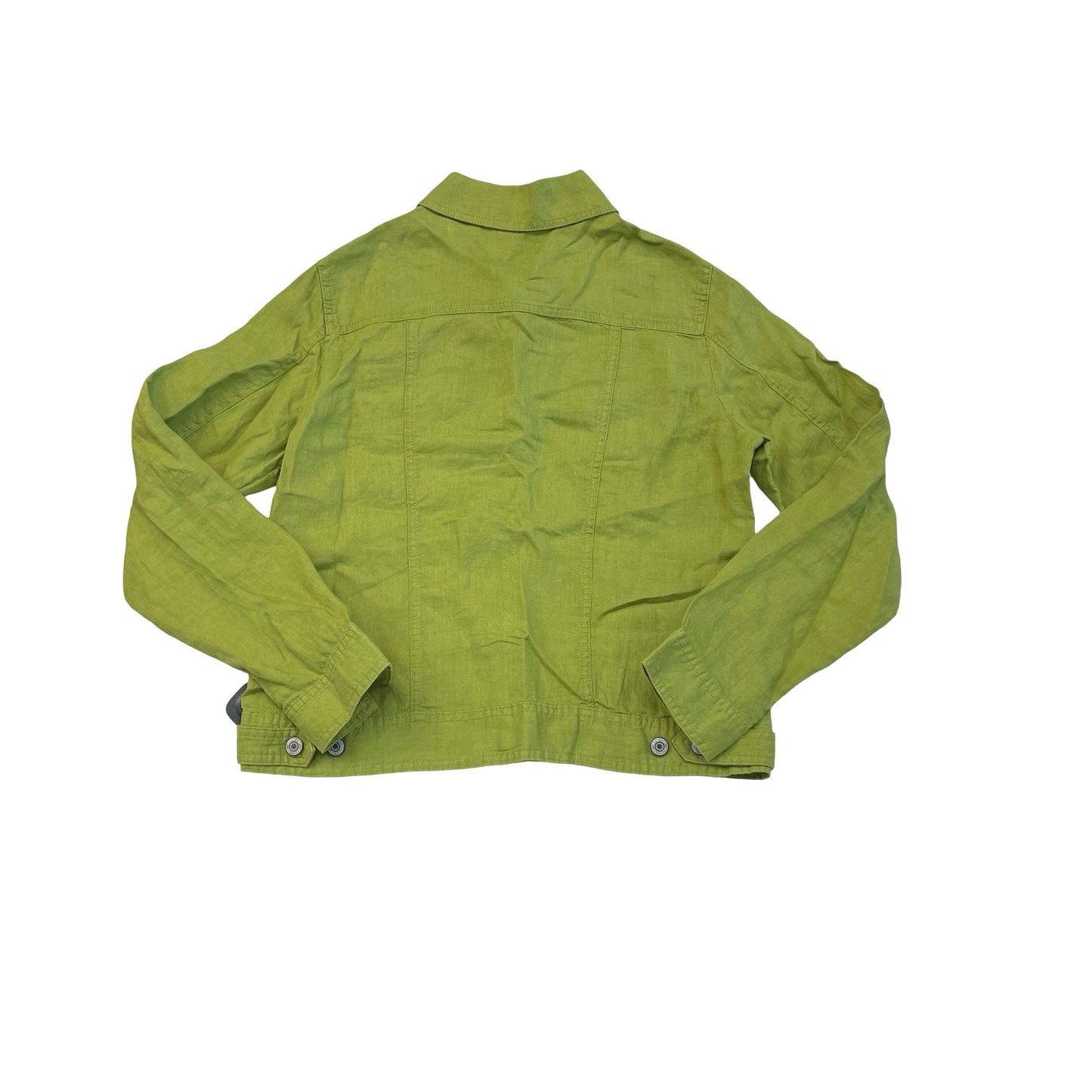 Jacket Shirt By Jones And Co In Green, Size:M