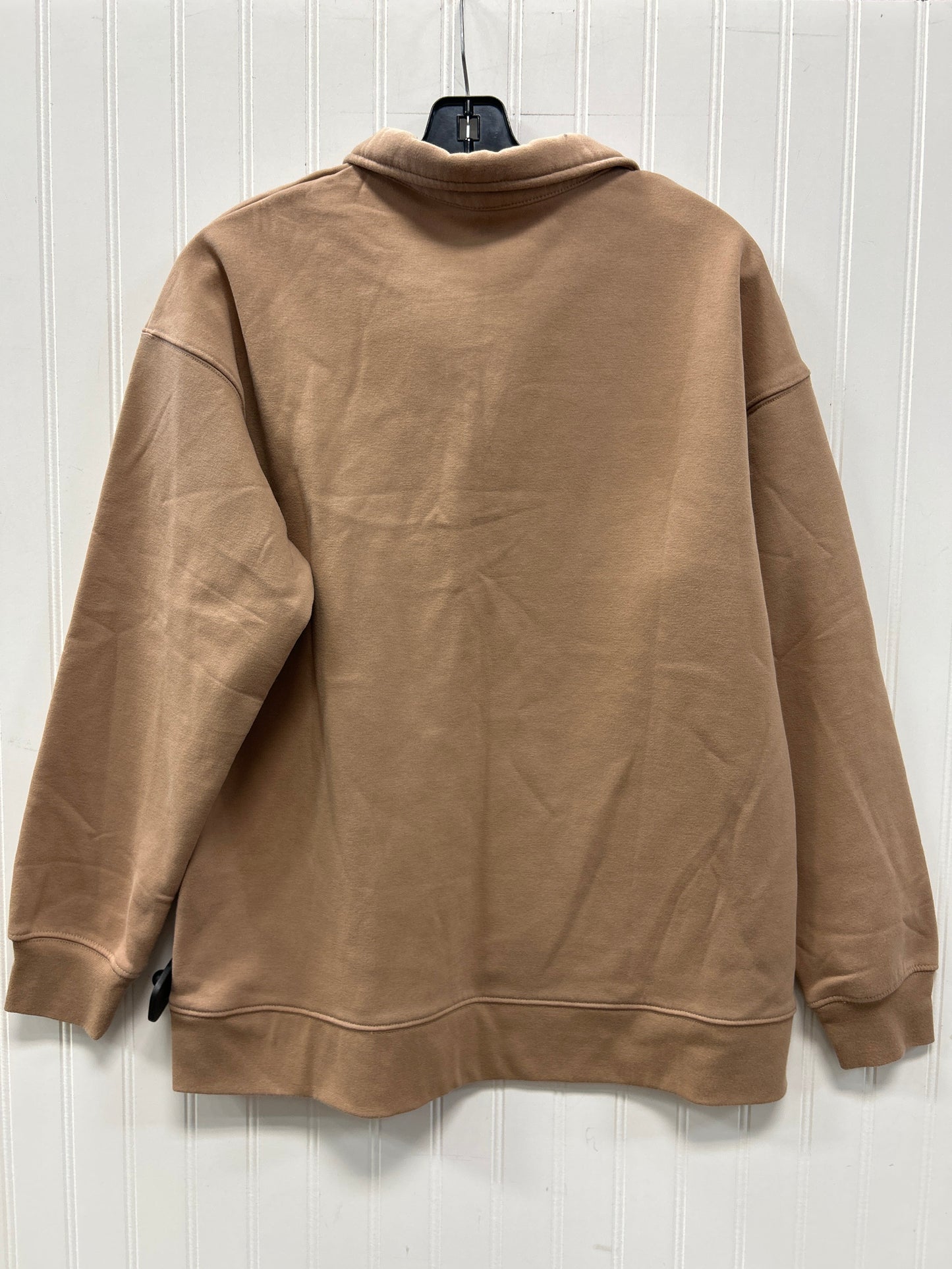 Top Ls By Mondetta In Tan, Size:L