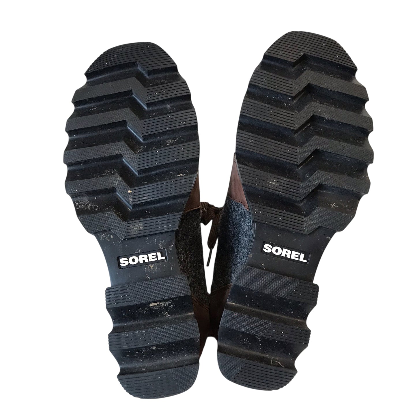 Boots Hiking By Sorel In Brown & Grey, Size:6.5