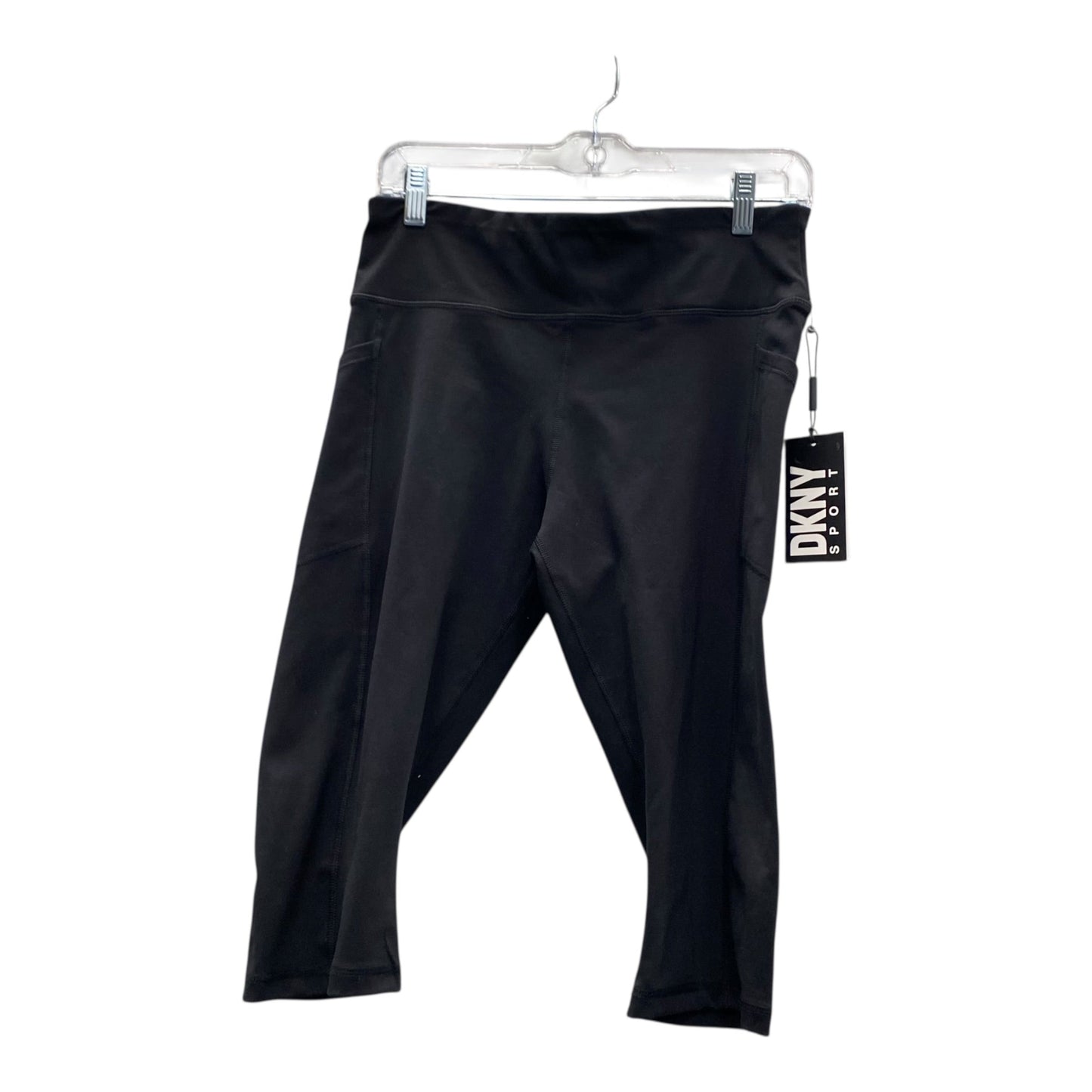 Athletic Capris By Dkny In Black, Size:L