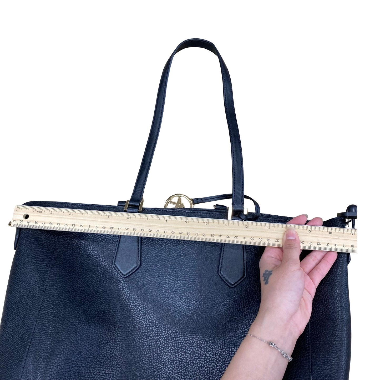 Handbag Designer By Michael Kors In Black, Size:Medium