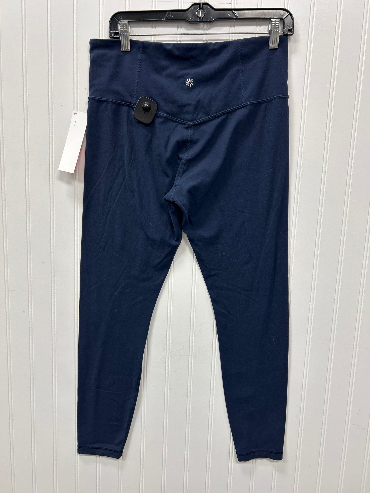 Athletic Leggings By Athleta In Navy, Size:L