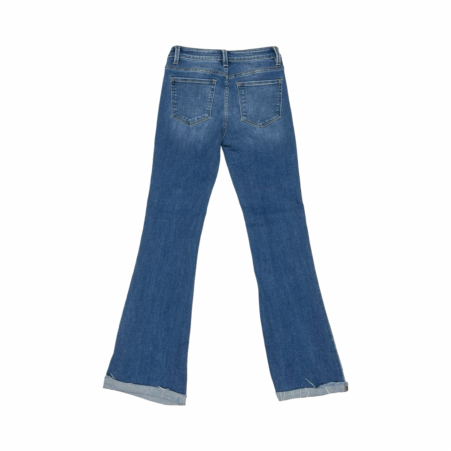 Jeans Boot Cut By Vervet In Blue Denim, Size:6