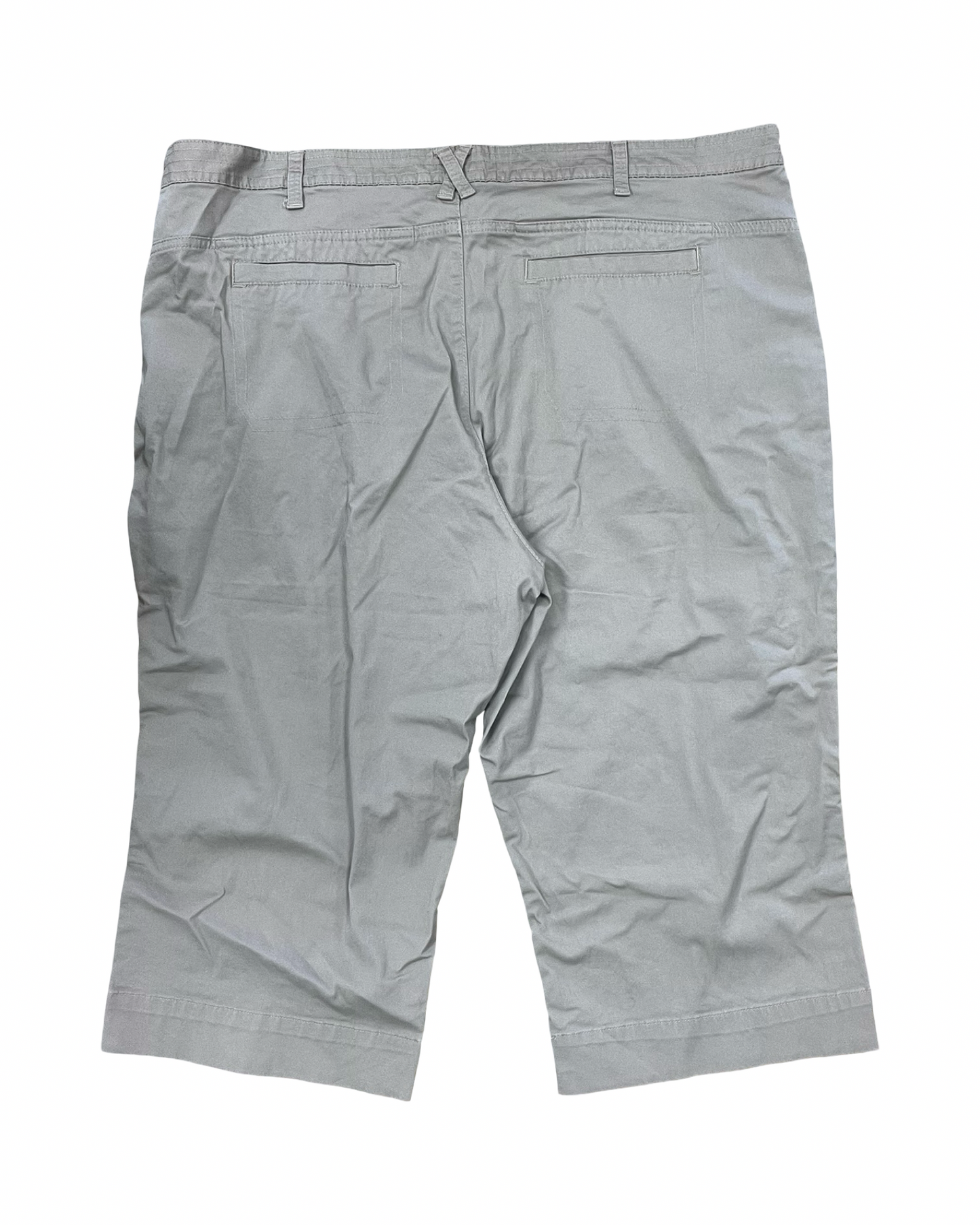 Pants Cropped By Lee In Tan, Size:24
