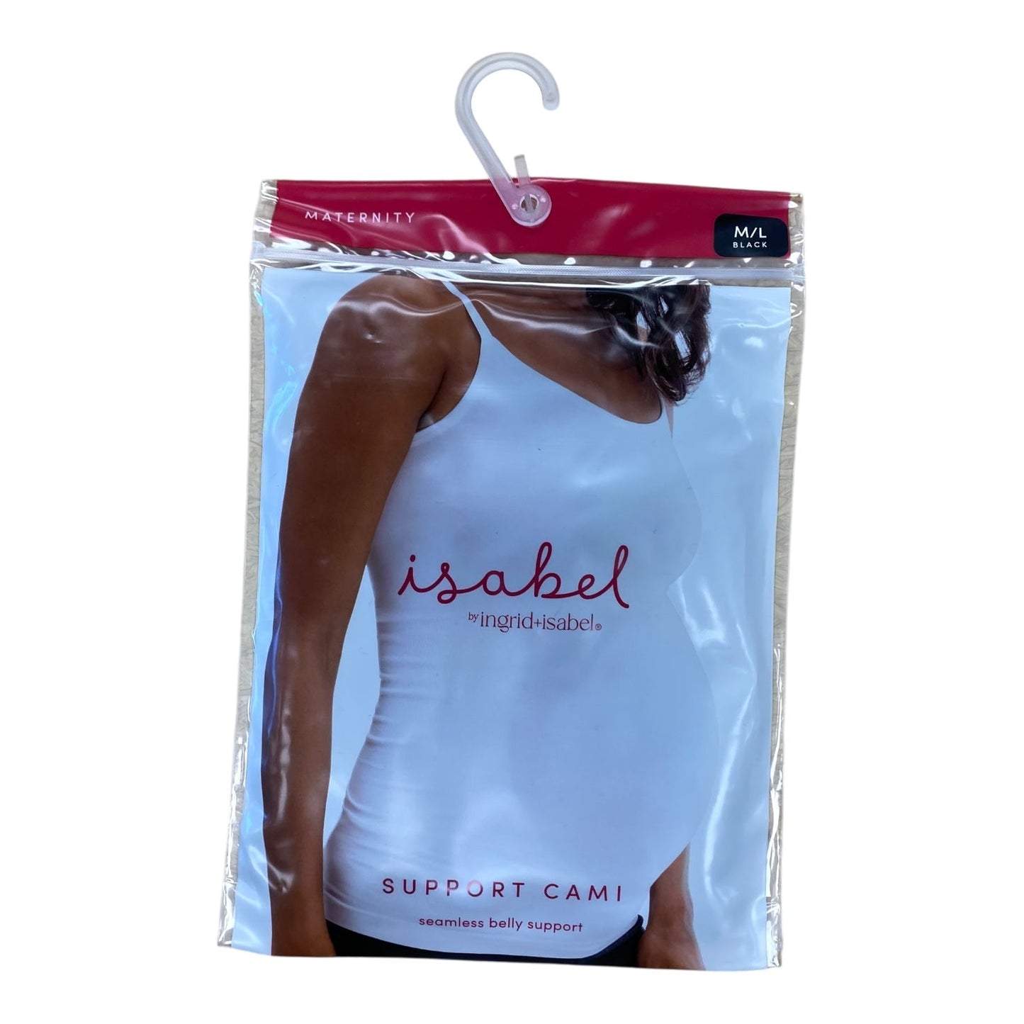 Mat Tank Top By Isabel Maternity In Black, Size:M