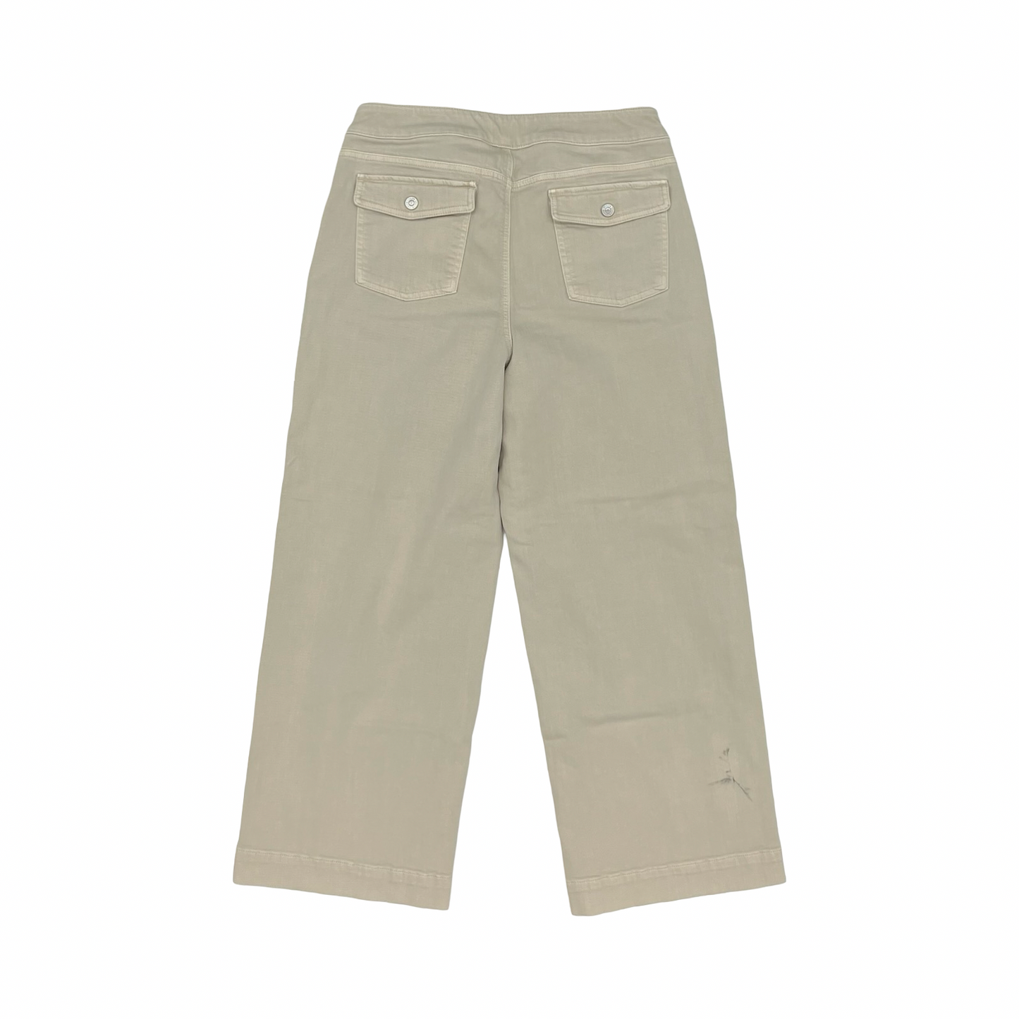 Jeans Cropped By Chicos In Tan Denim, Size:12