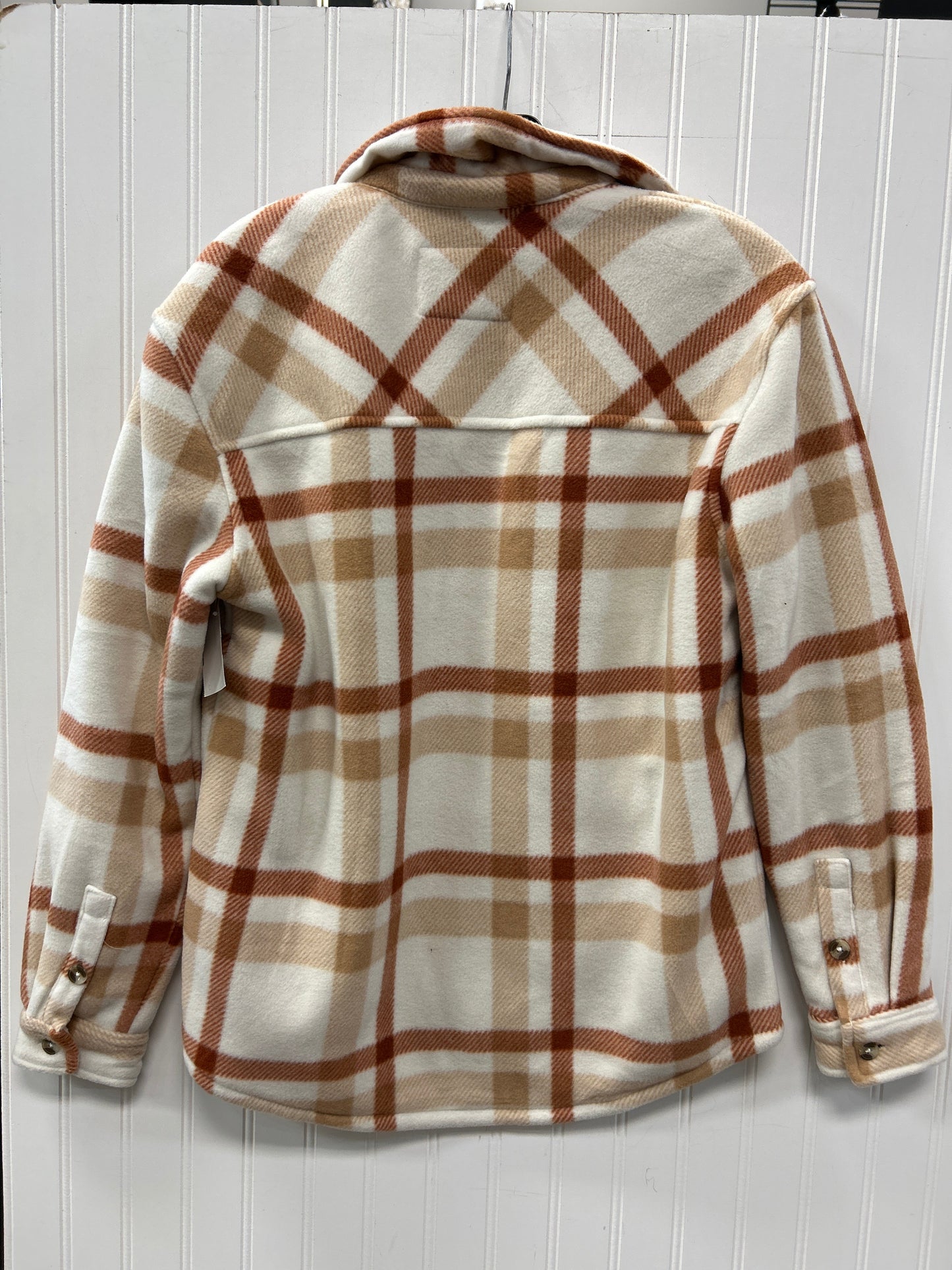 Jacket Fleece By Sage In Orange, Size:S