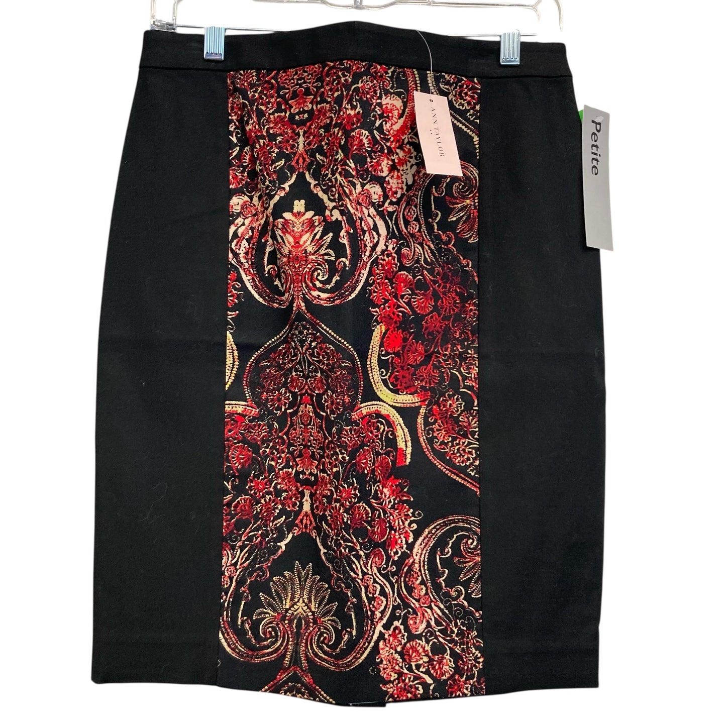 Skirt Midi By Ann Taylor In Black, Size:8P