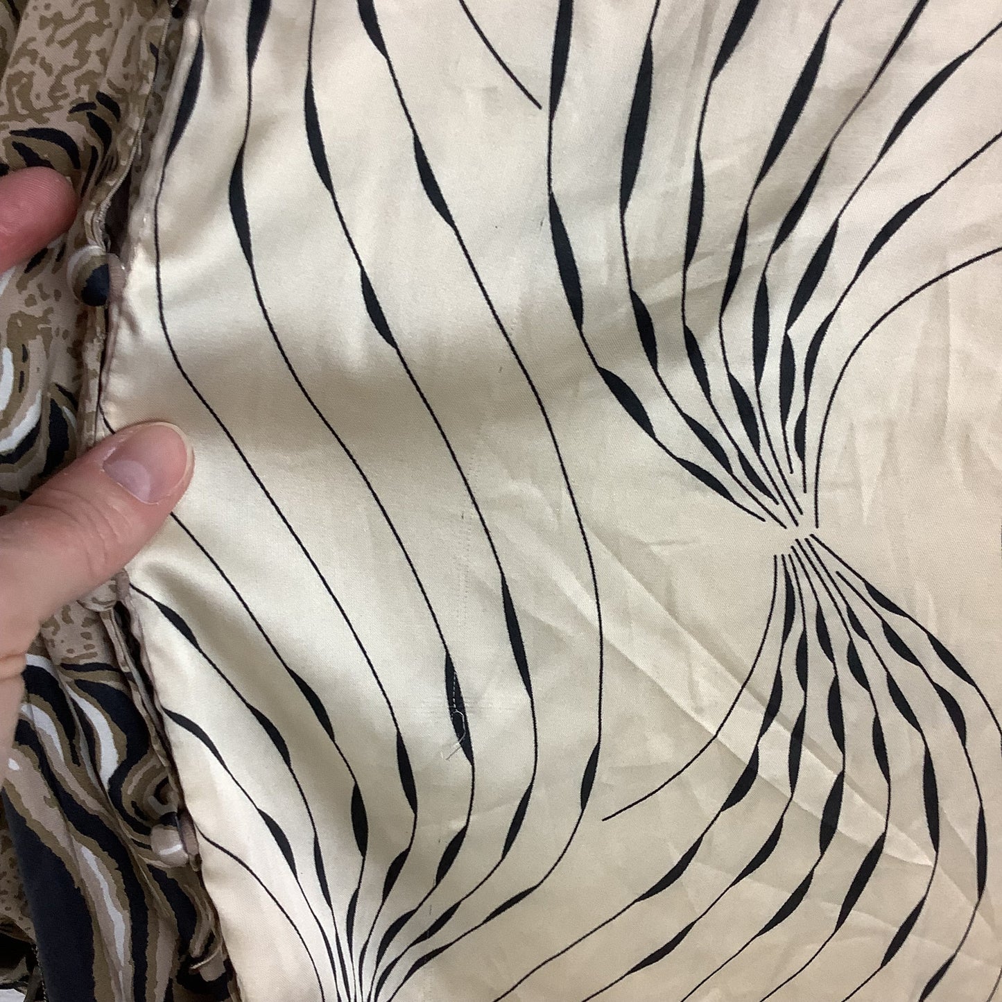 Top Long Sleeve By Entro In Animal Print, Size: M