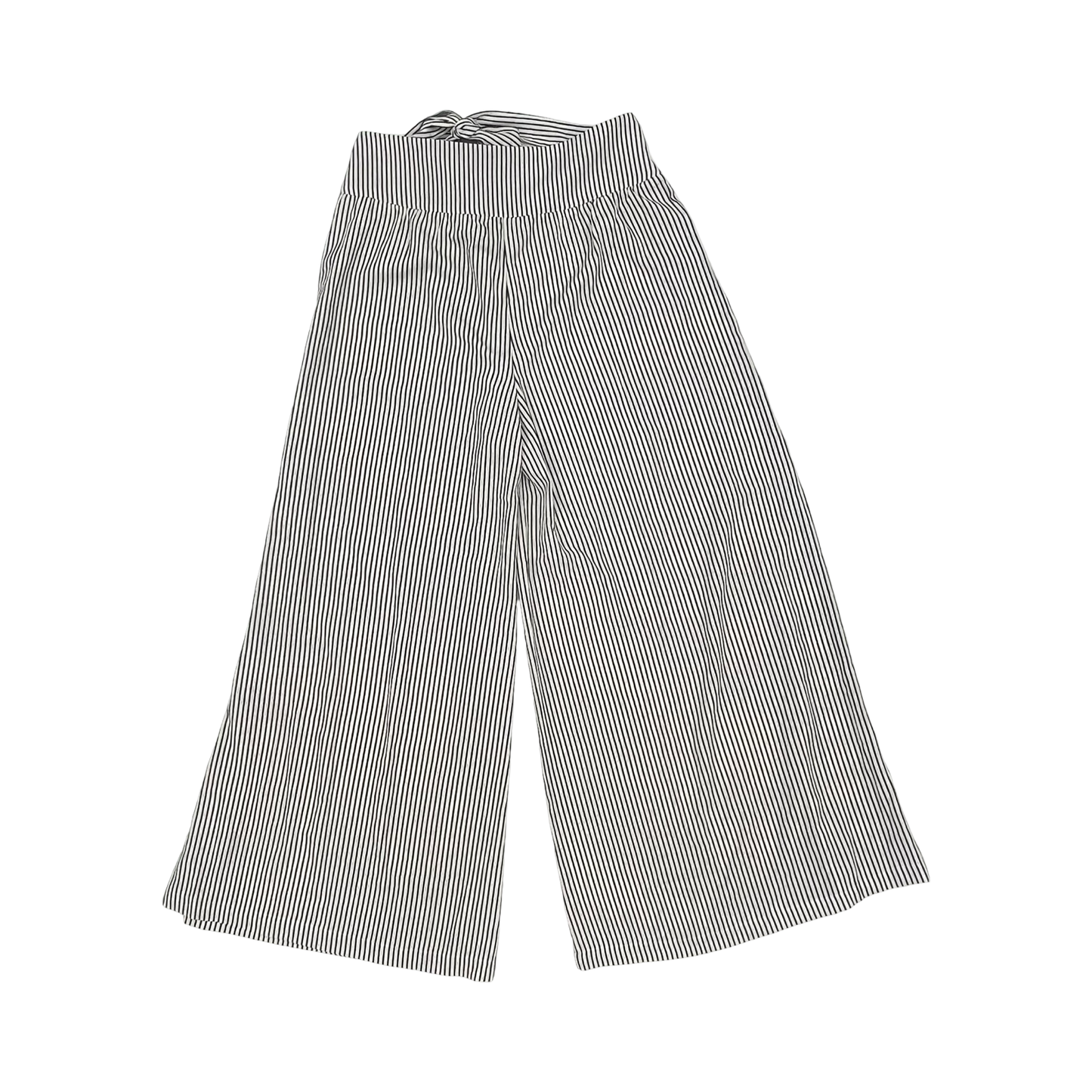 Pants Wide Leg By Clothes Mentor In Black & White, Size:Xl