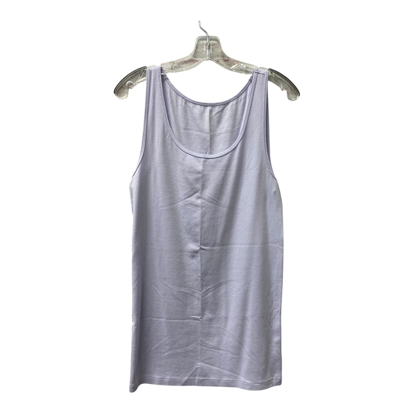 Top Sleeveless Basic By Gap In Purple, Size:Xl