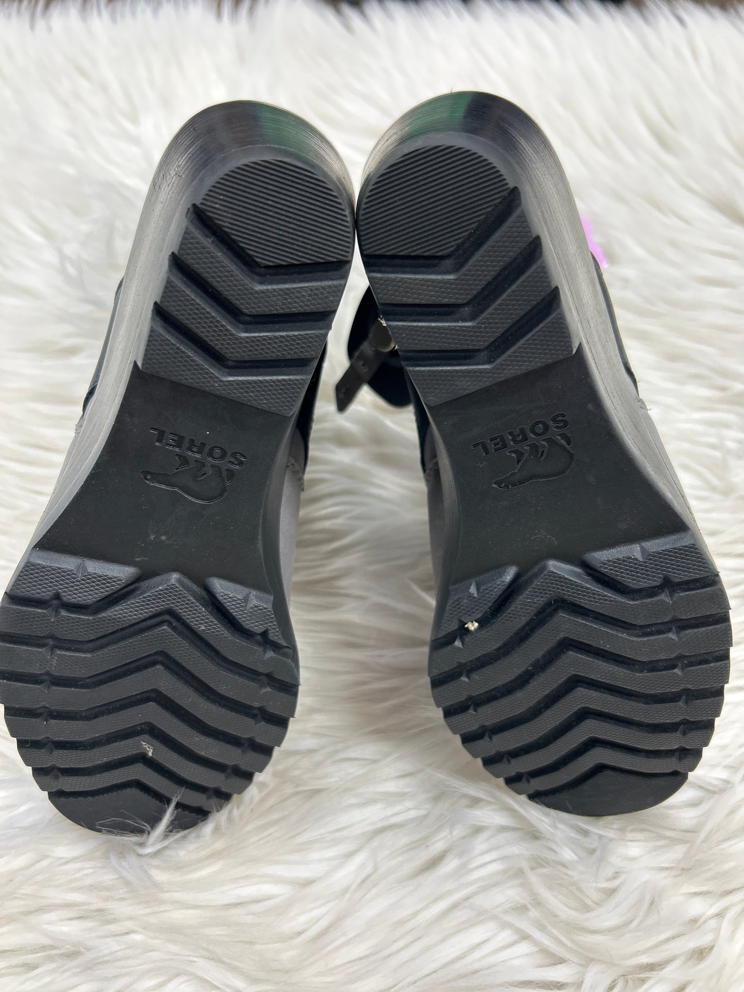 Boots Ankle Heels By Sorel In Grey, Size:6