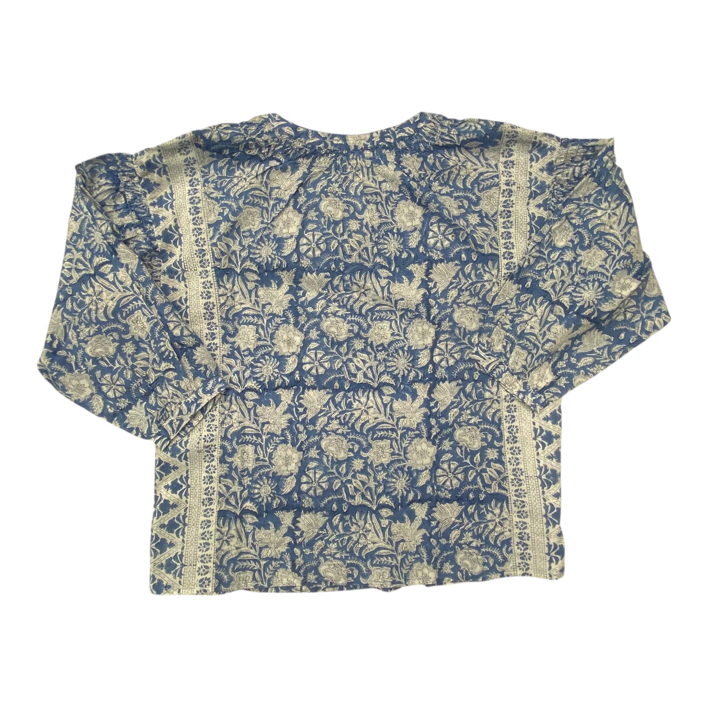 Top Ls By Pure Jill In Blue, Size:Xs