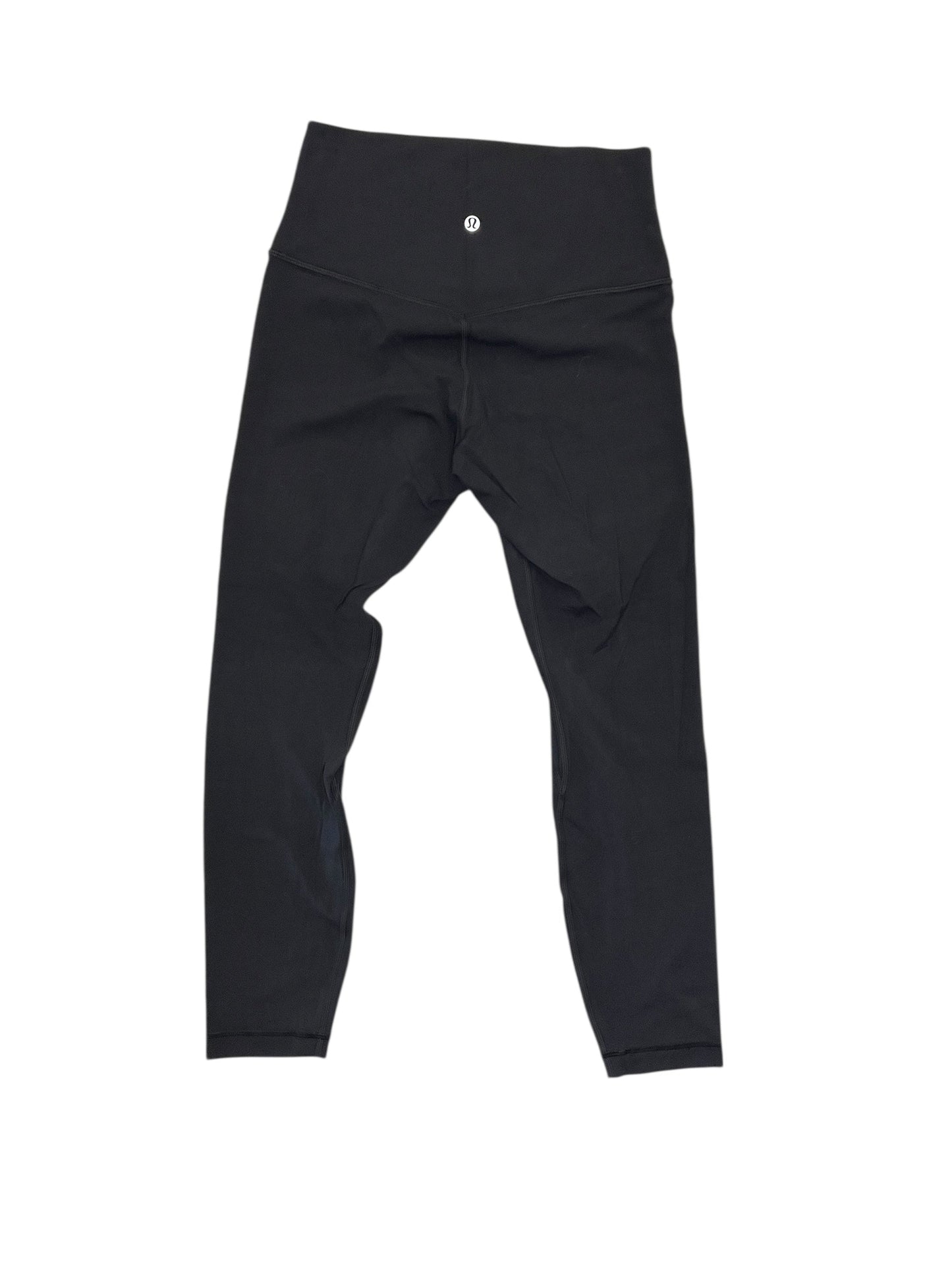 Athletic Leggings Capris By Lululemon In Black, Size:S