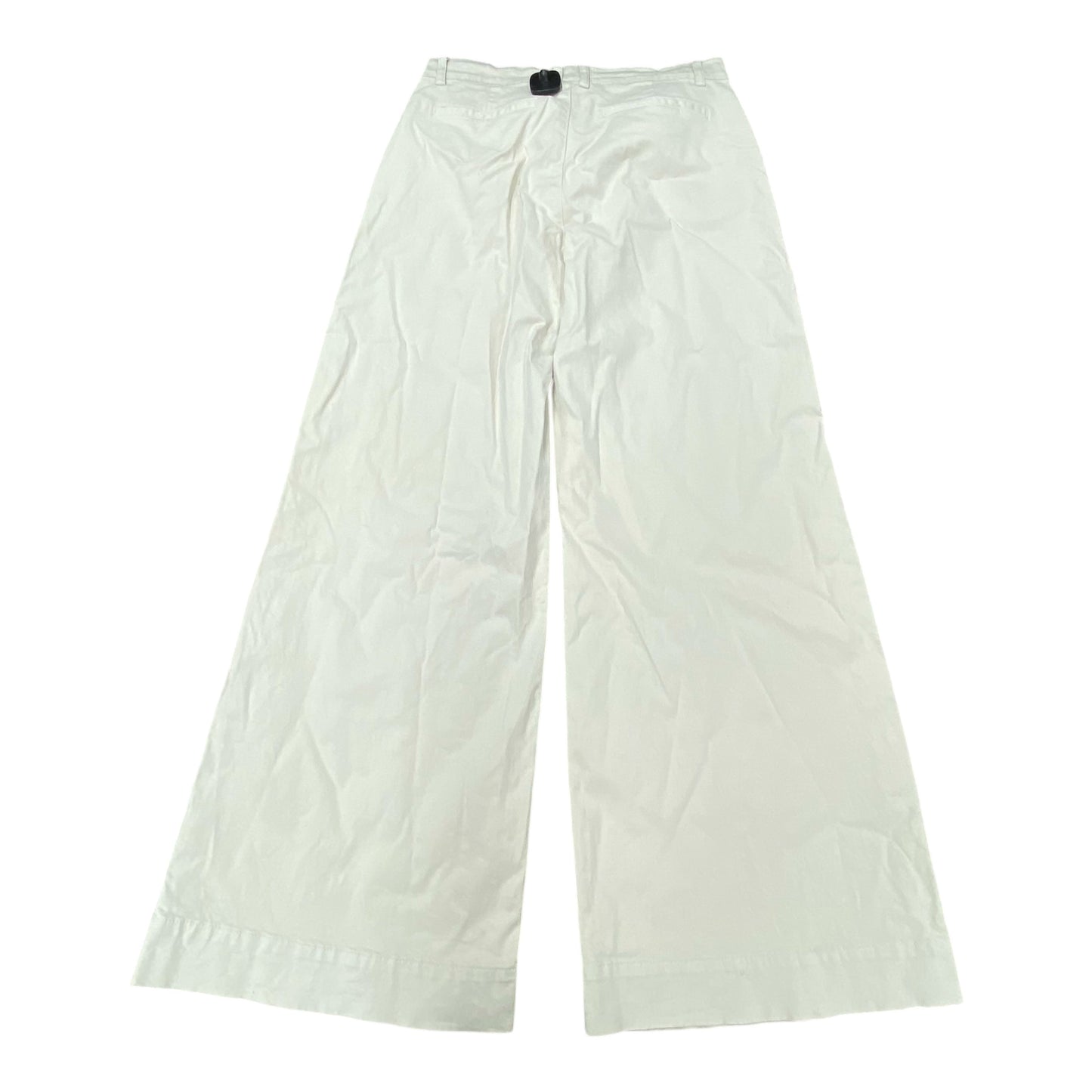 Pants Wide Leg By Frame In Cream, Size:8