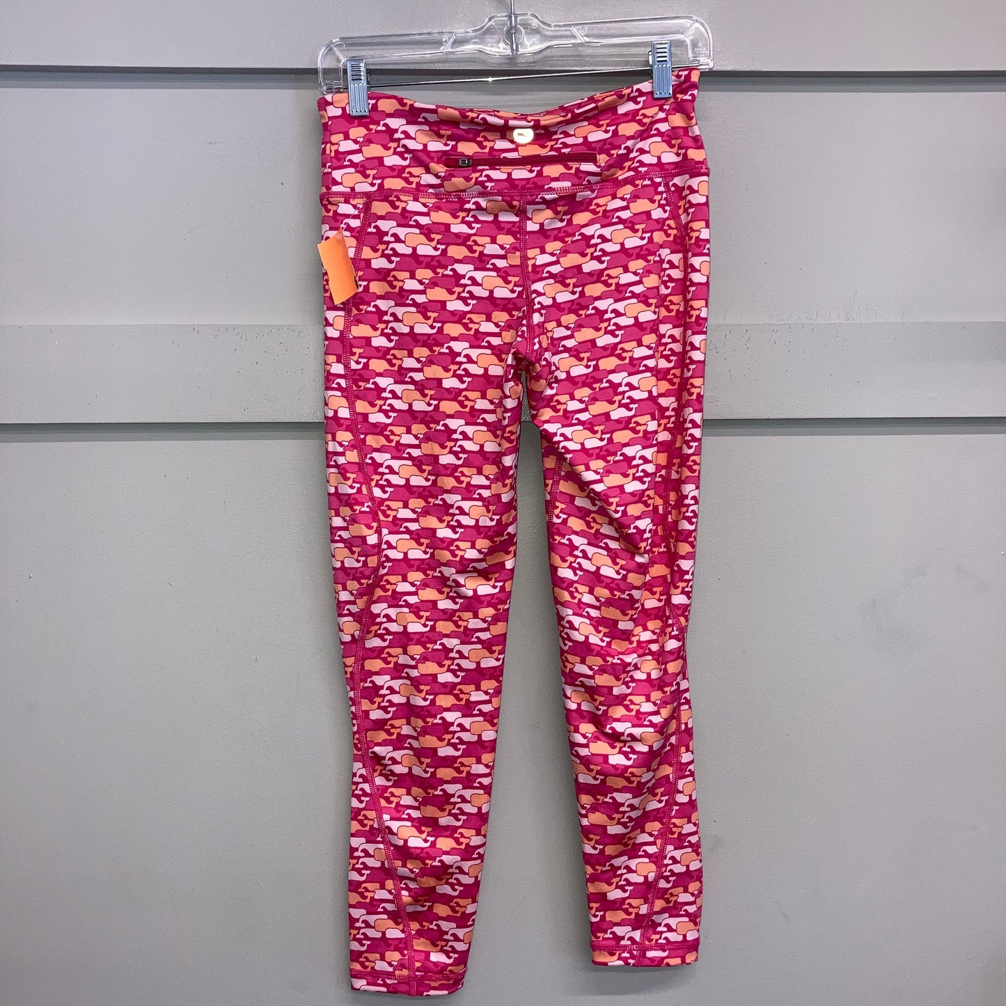 Athletic Leggings By Vineyard Vines In Pink & Red, Size:S