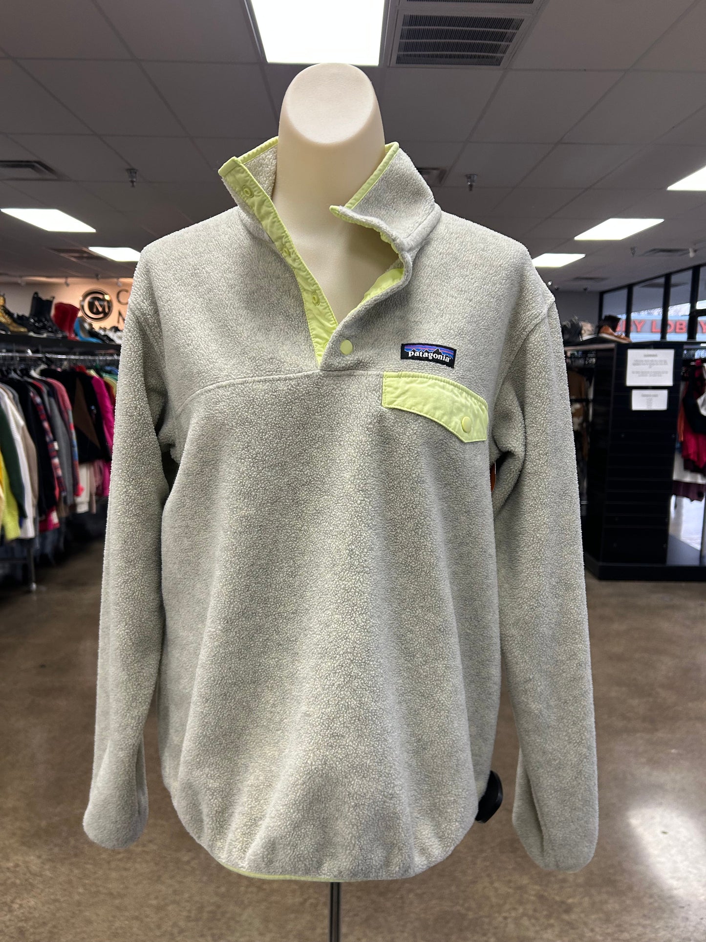 Athletic Fleece By Patagonia In Grey, Size:S