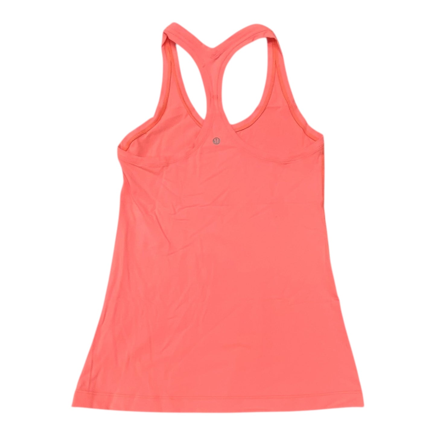 Athletic Tank Top By Lululemon In Orange, Size:M