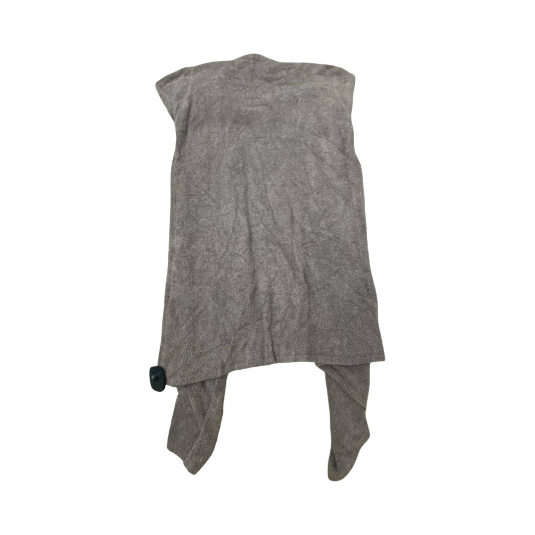 Sweater Cardigan Designer By Barefoot Dreams In Brown, Size:L