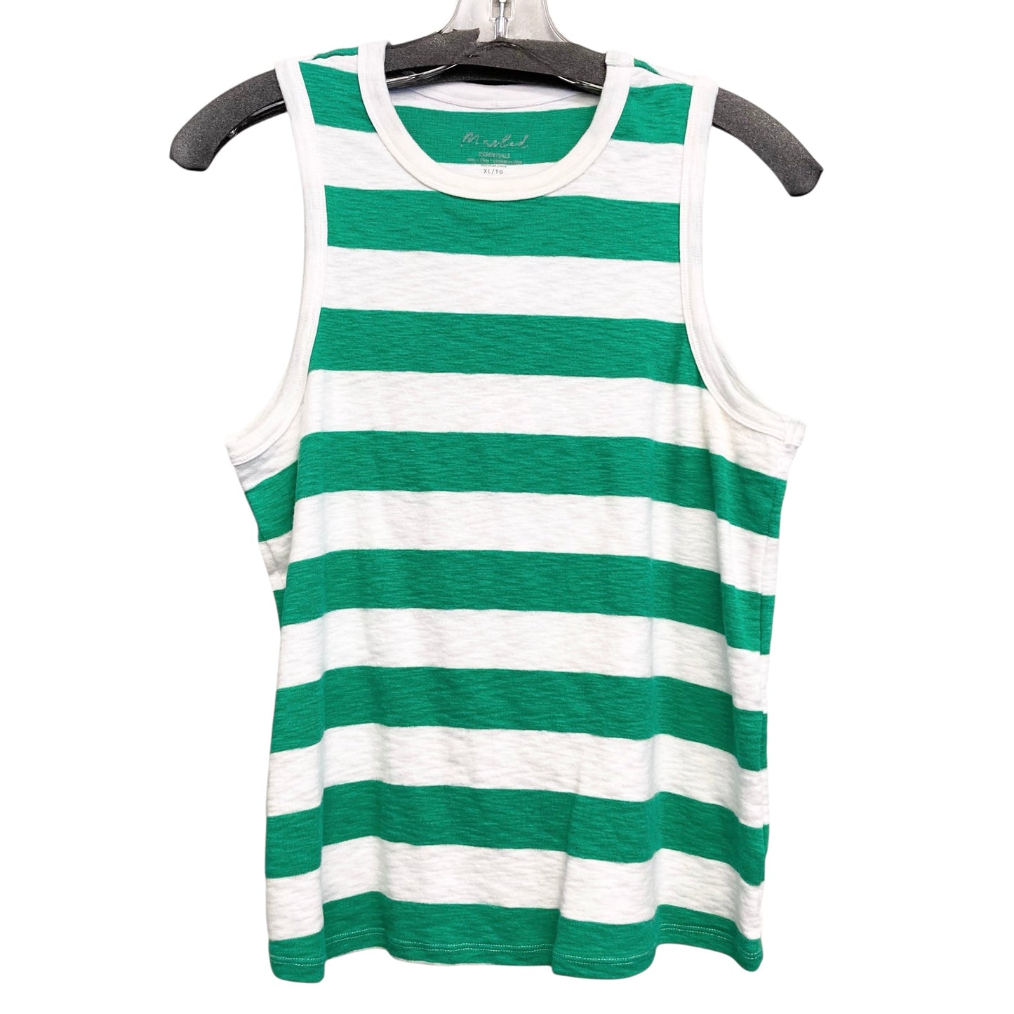 Top Sleeveless By Marled In Striped Pattern, Size:Xl