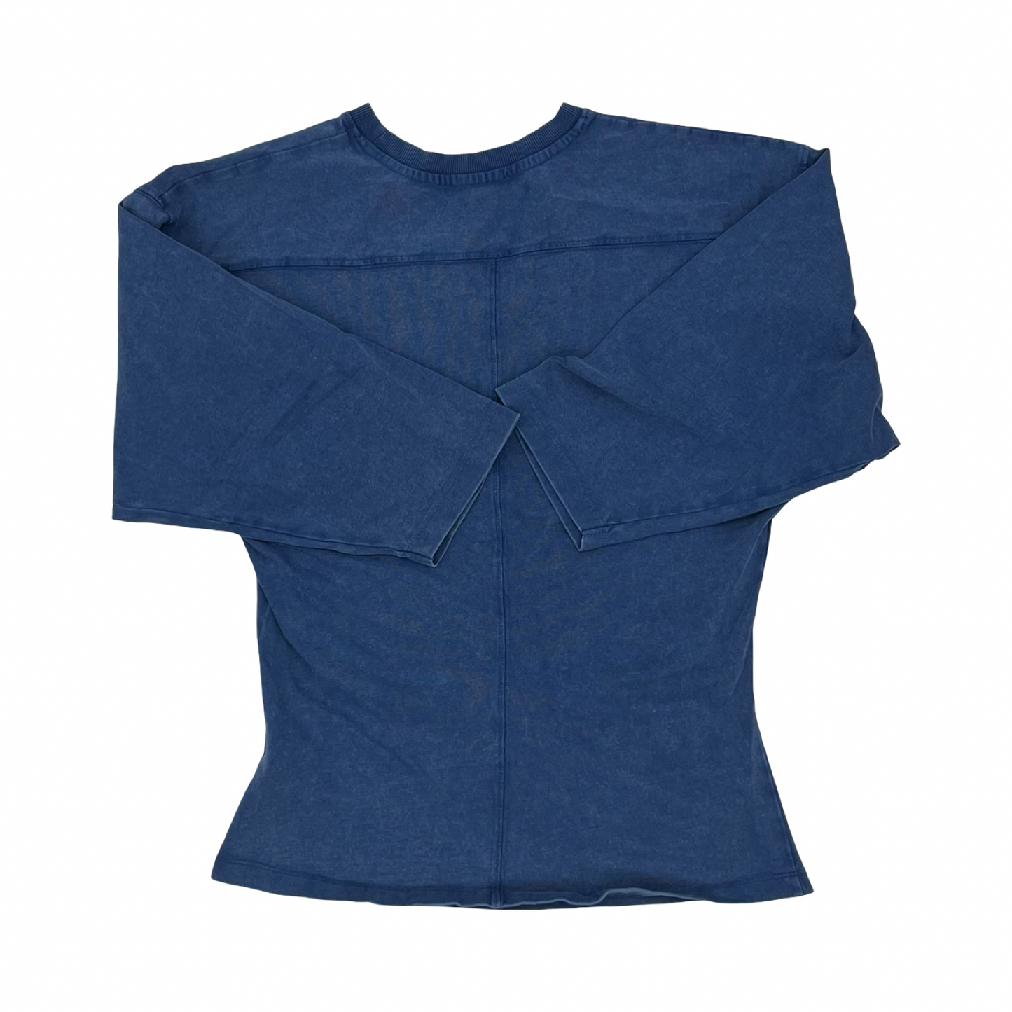 Top 3/4 Sleeve By Zara In Blue, Size:L