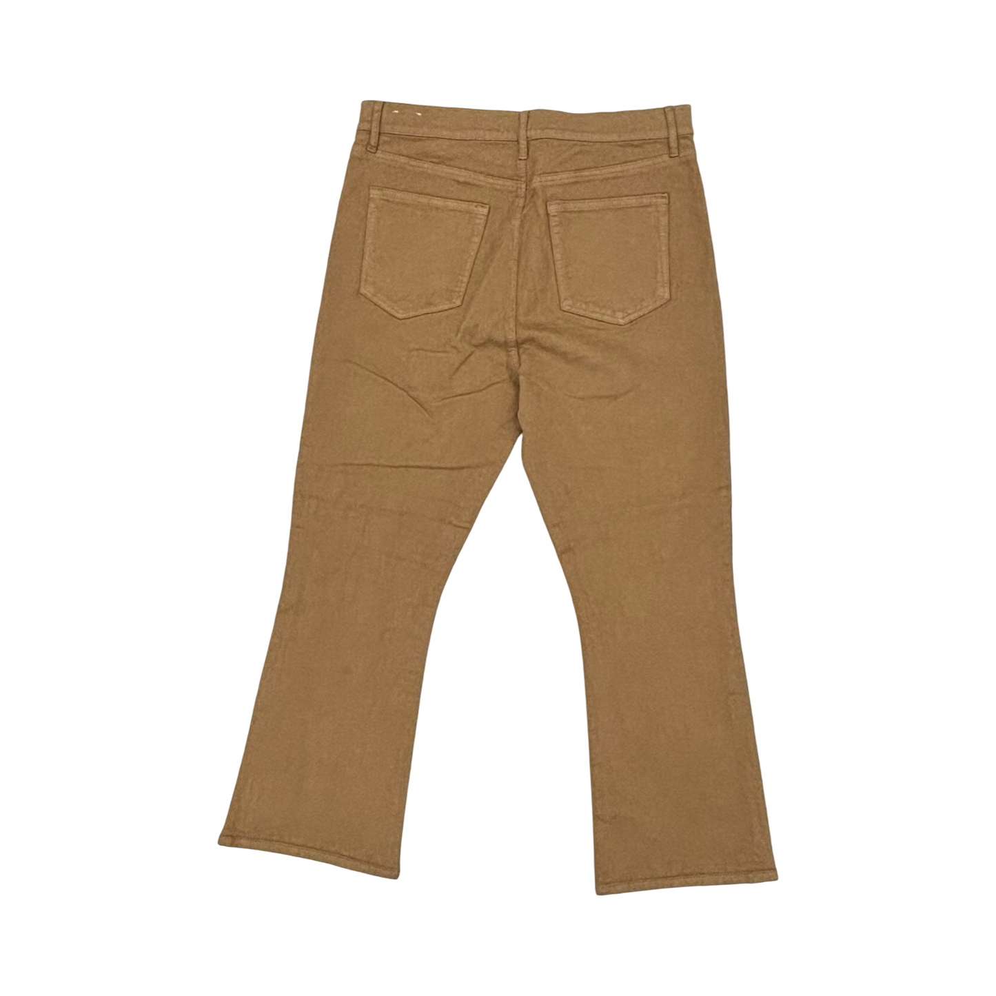 Jeans Cropped By Loft In Brown Denim, Size:12