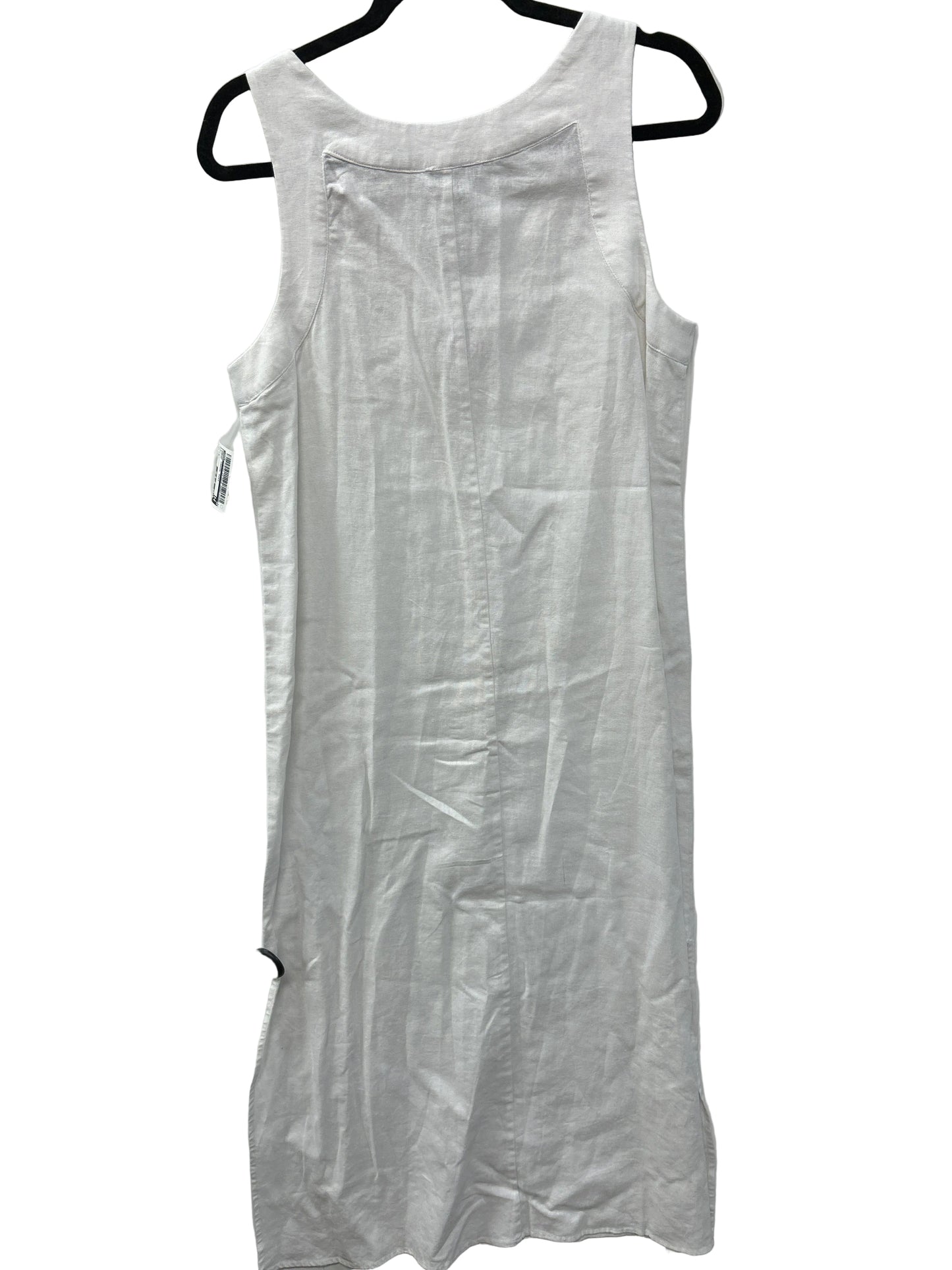 Dress Casual Midi By Dkny In Cream, Size:S