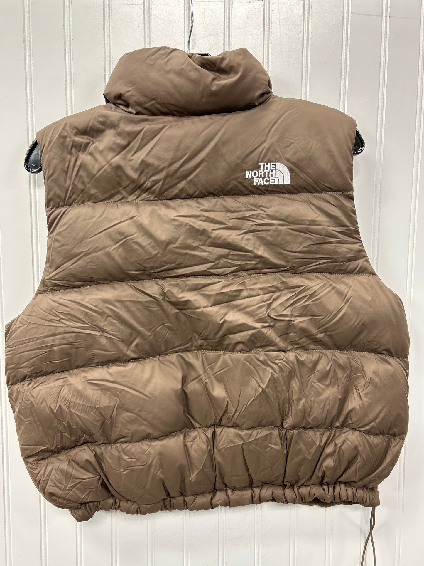 Vest Puffer & Quilted By The North Face In Brown, Size:L