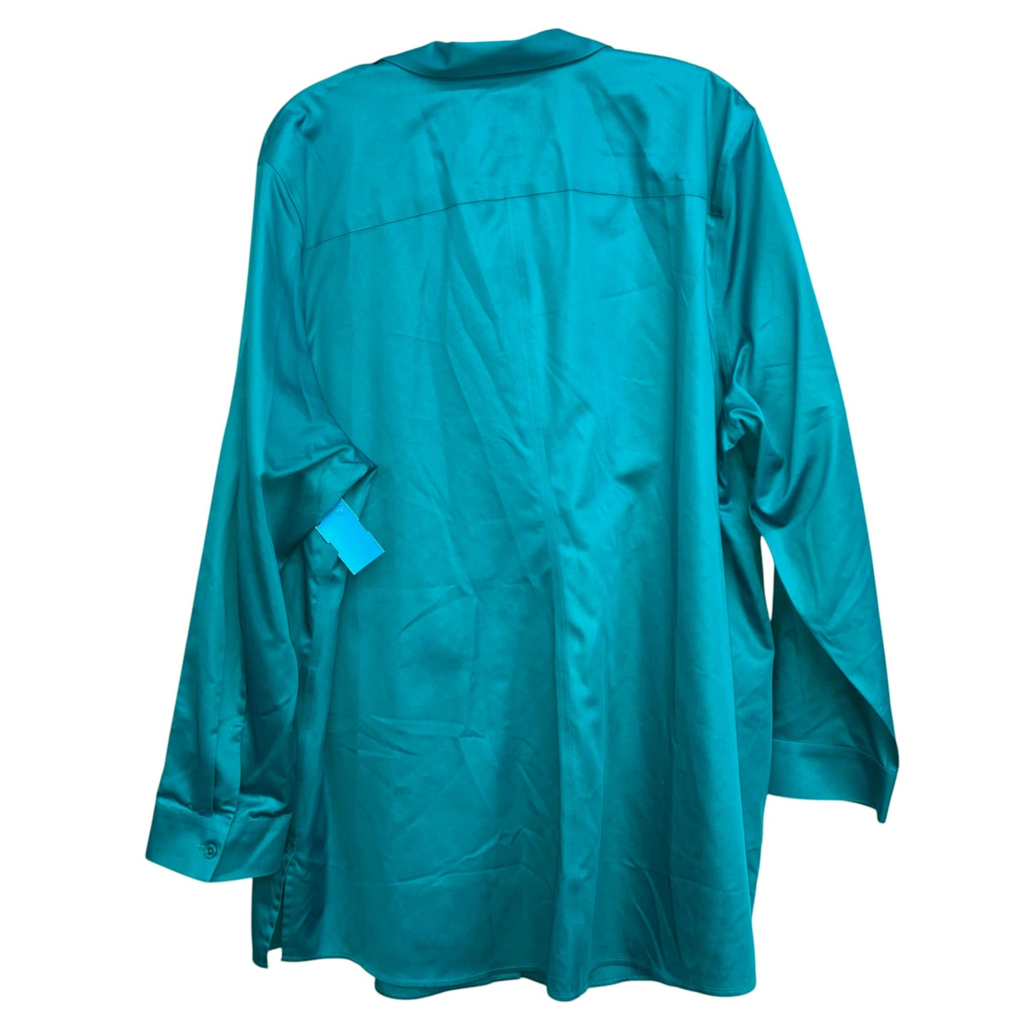 Top Ls By Chicos In Teal, Size:1X