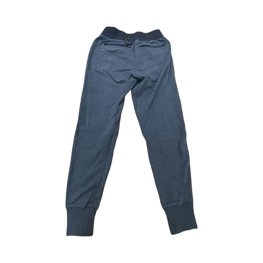 Athletic Pants By Lululemon In Black & Grey, Size:S