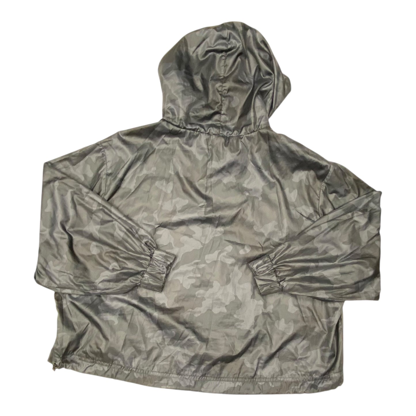 Jacket Windbreaker By All In Motion In Grey, Size:M