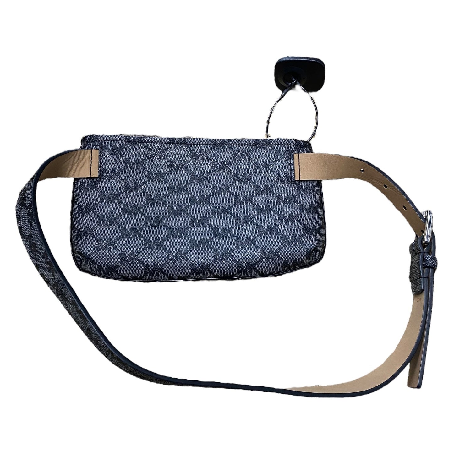 Belt Bag Designer By Michael Kors In Black & Grey, Size:Small