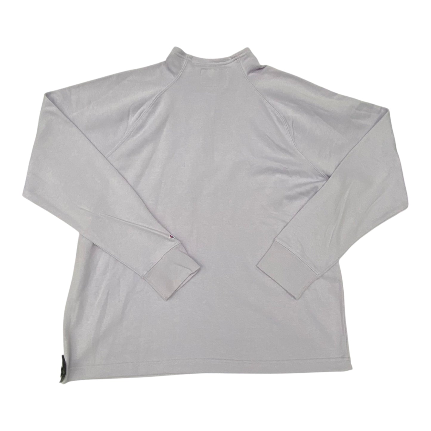 Athletic Sweatshirt Collar By Champion In Purple, Size:Xl