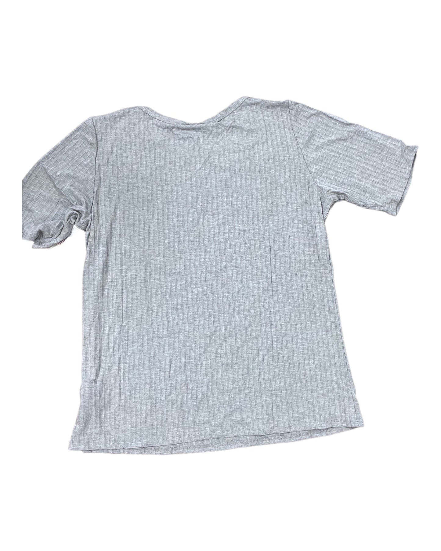 Top Ss Basic By Lularoe In Grey, Size:2X