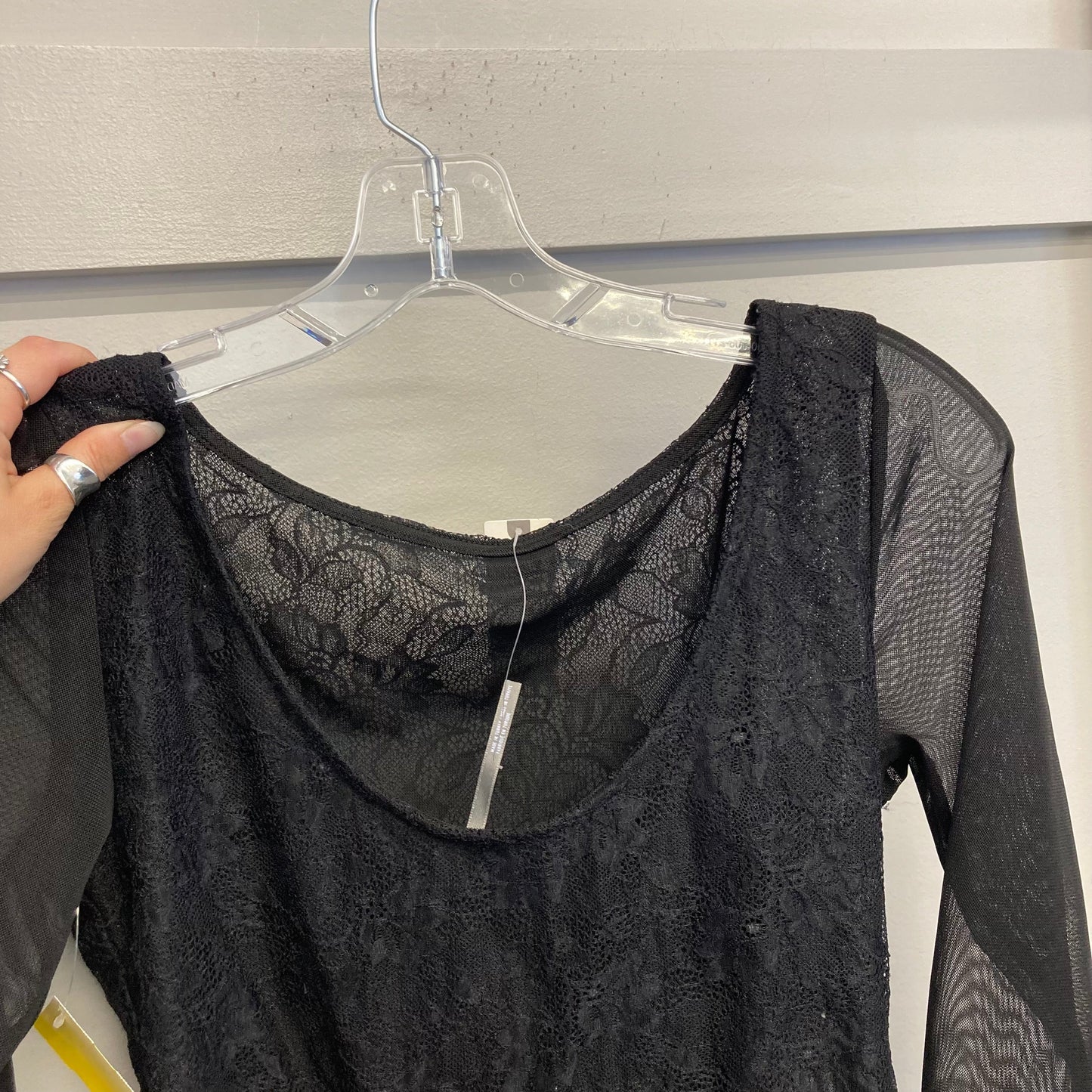 Bodysuit By Anthropologie In Black, Size:M